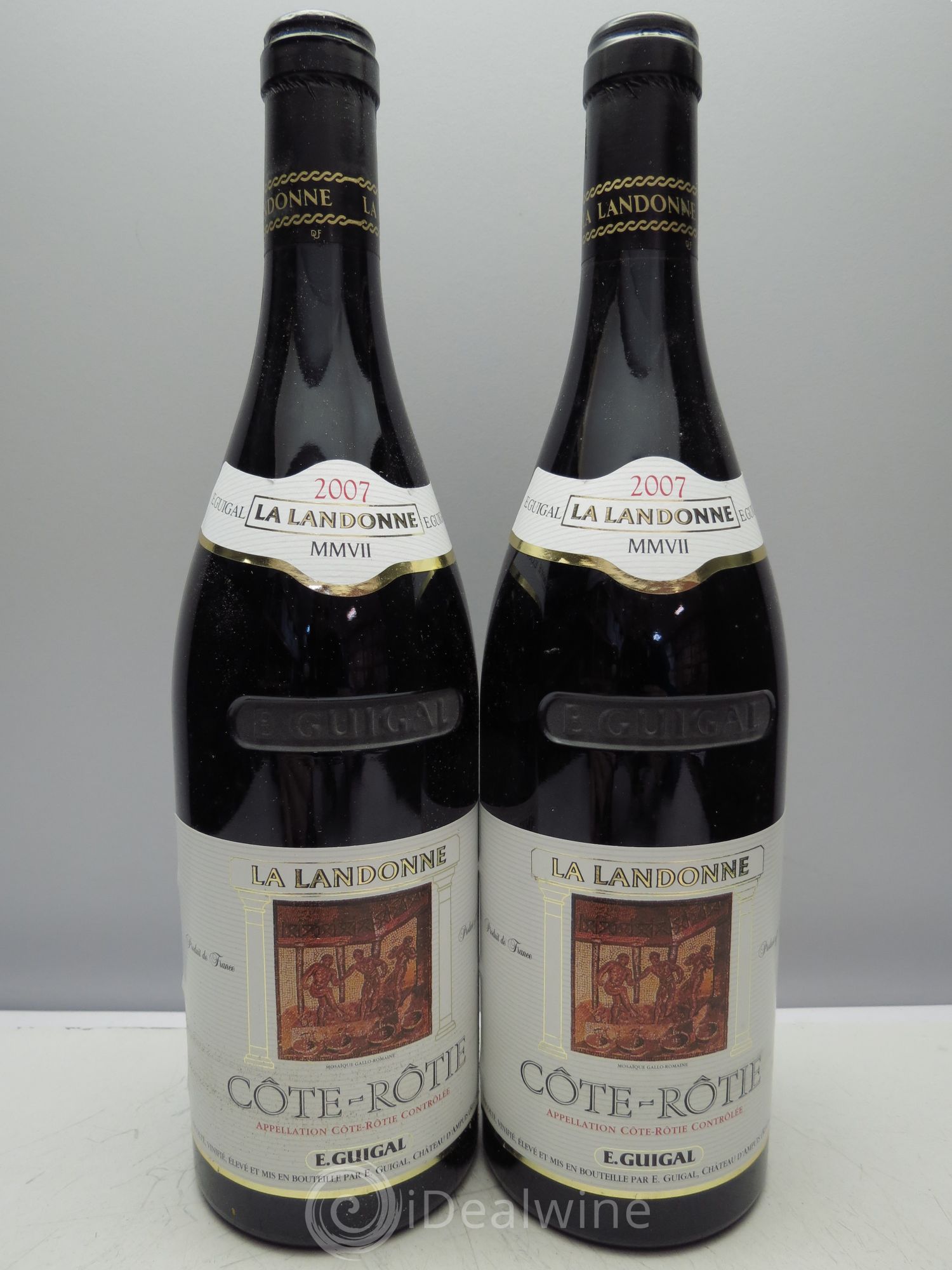 Côte-Rôtie La Landonne Guigal (Cb sans couvercle) 2007 - Lot de 6 bouteilles - 3