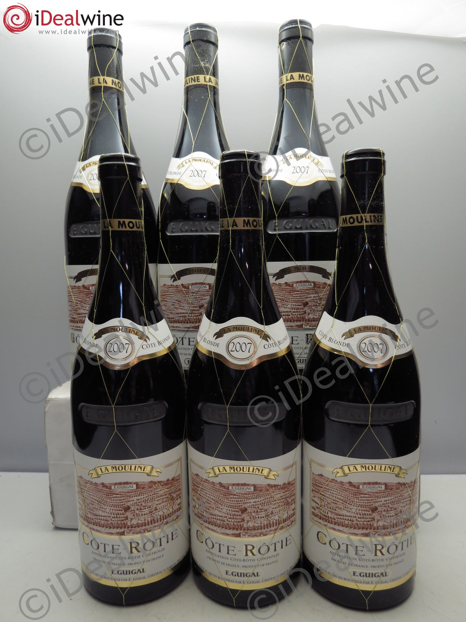 Côte-Rôtie La Mouline Guigal 2007 - Lot de 6 bouteilles - 0