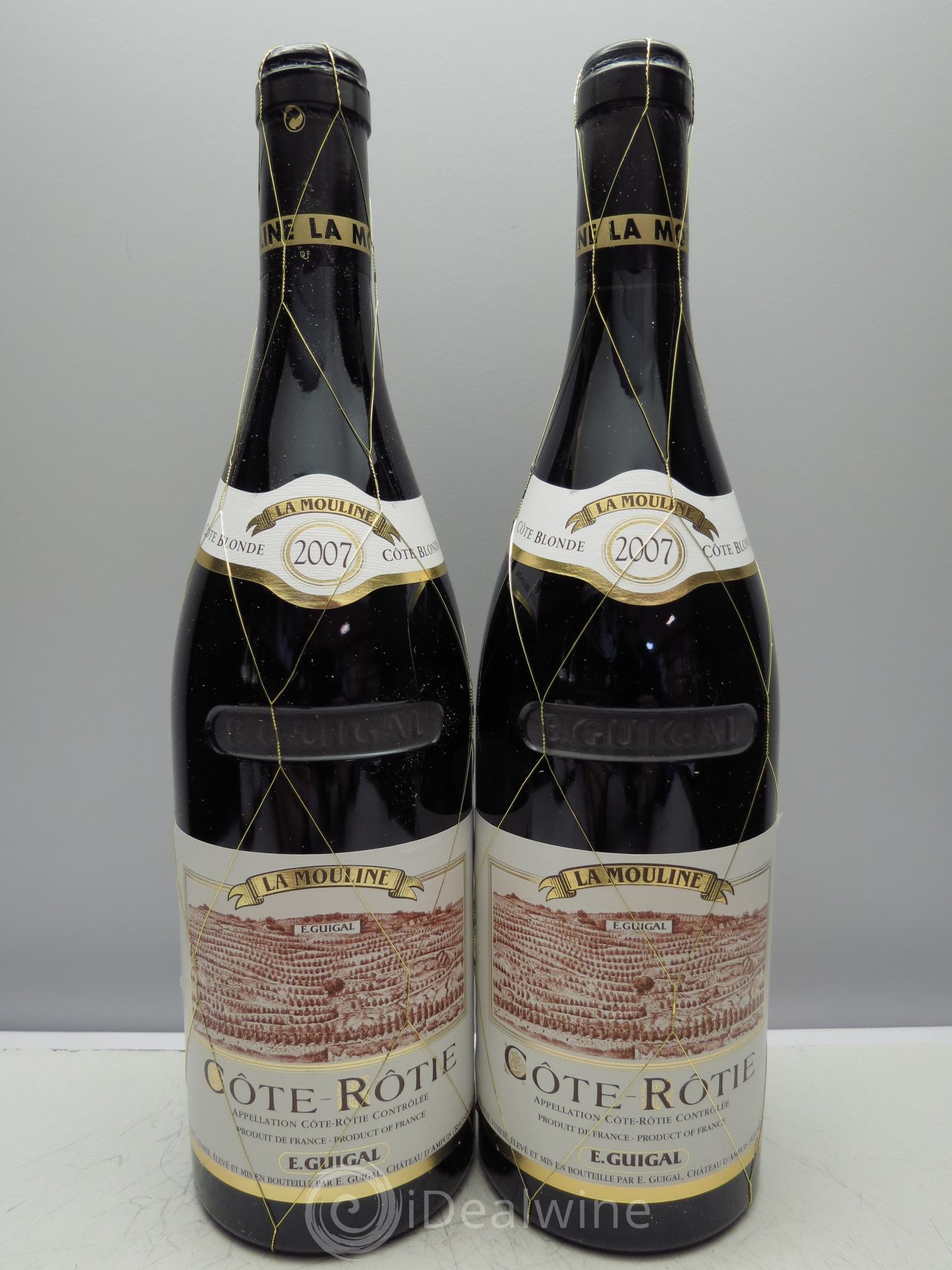 Côte-Rôtie La Mouline Guigal (Cb sans couvercle) 2007 - Lot de 6 bouteilles - 2