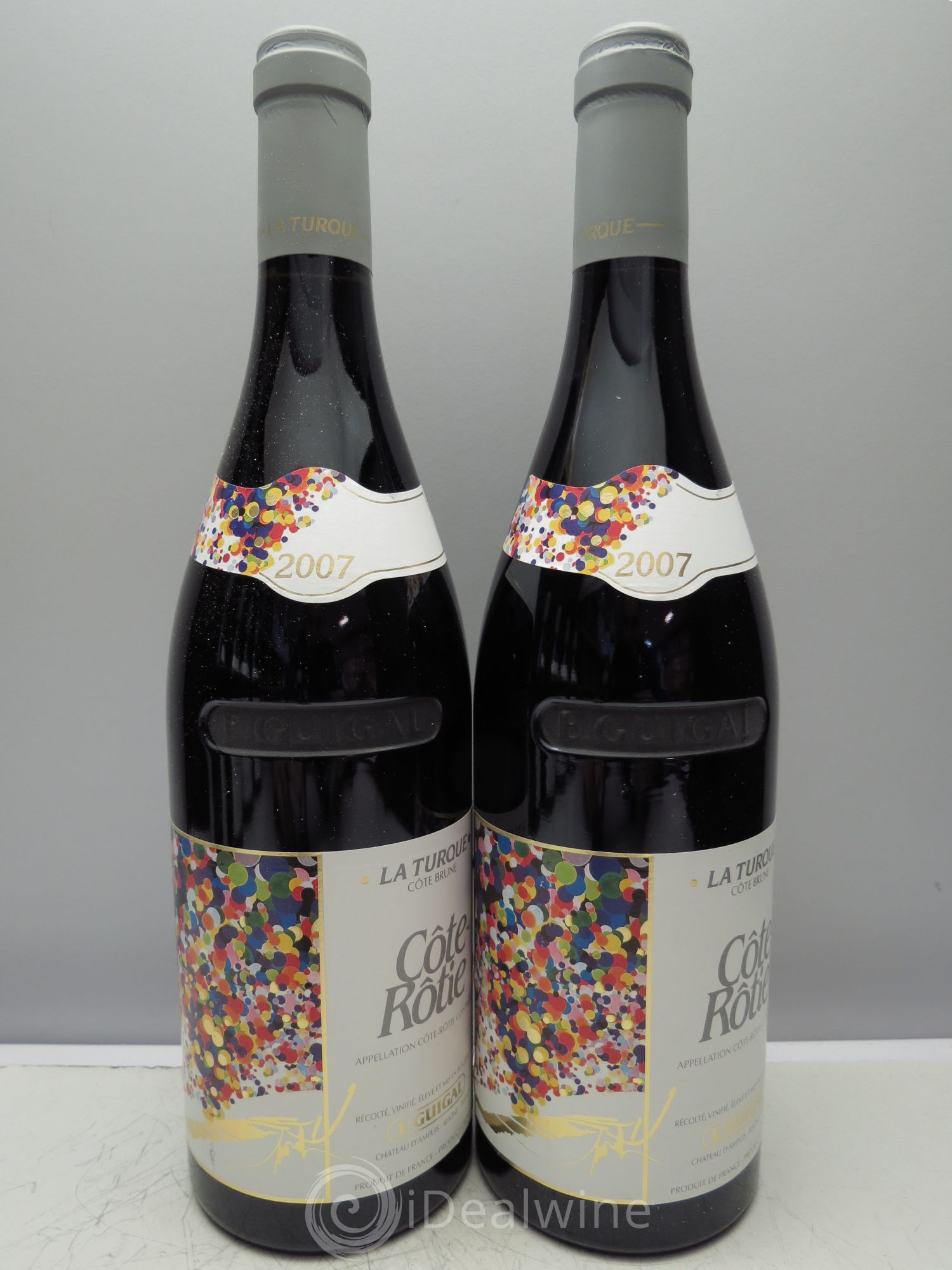 Côte-Rôtie La Turque Guigal 2007 - Lot de 6 bouteilles - 1