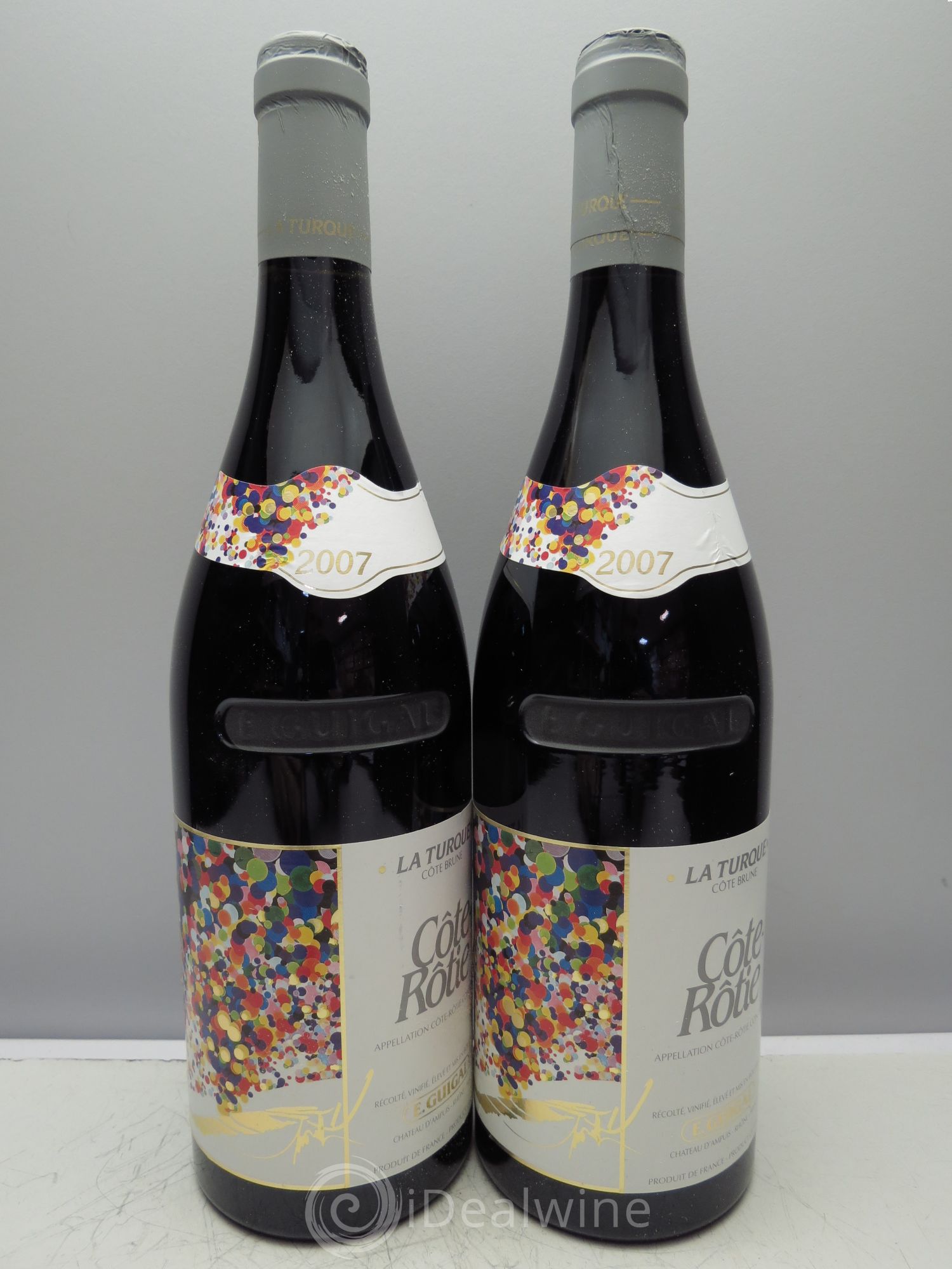 Côte-Rôtie La Turque Guigal 2007 - Lot de 6 bouteilles - 3