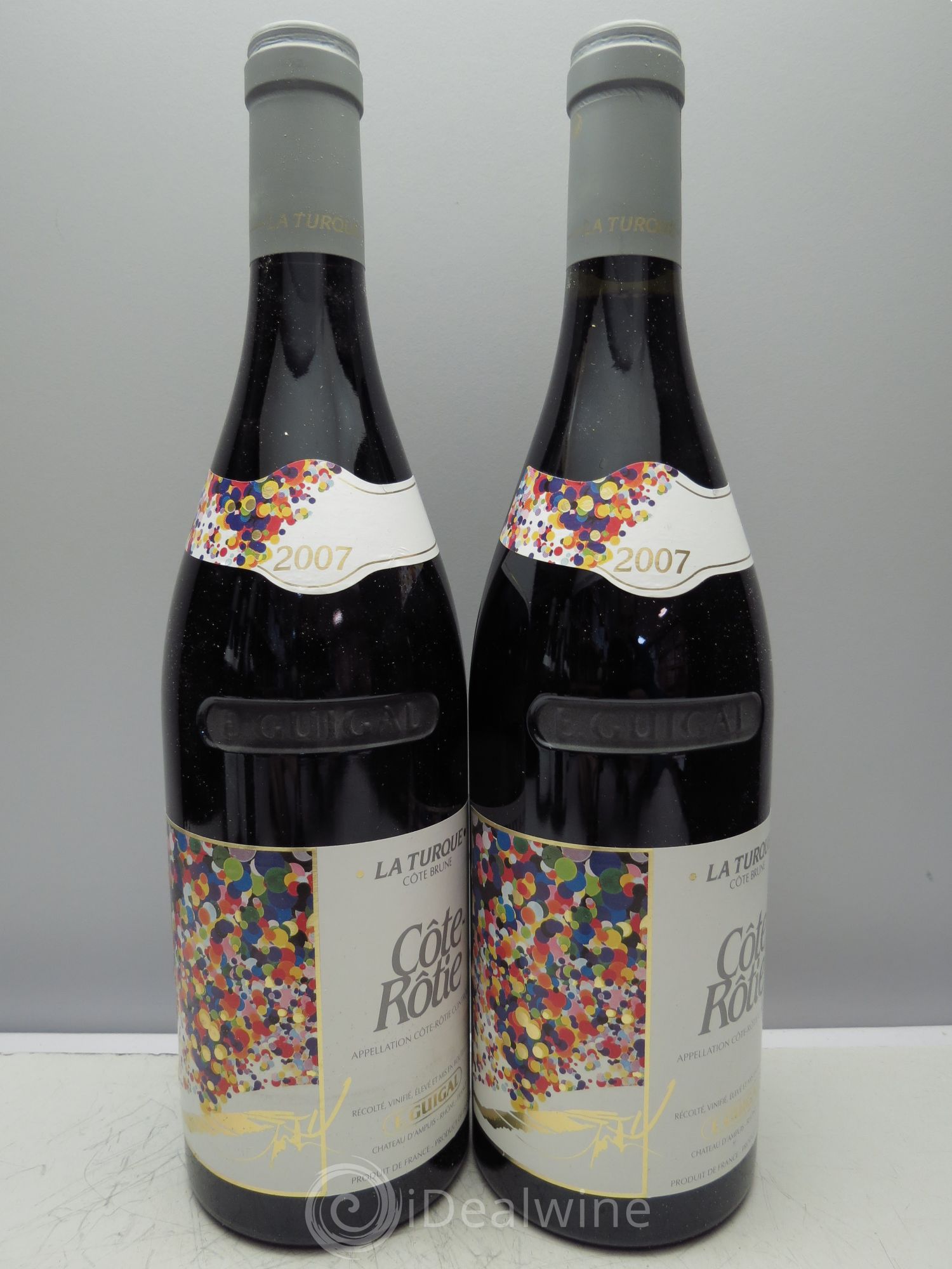 Côte-Rôtie La Turque Guigal 2007 - Lot de 6 bouteilles - 1