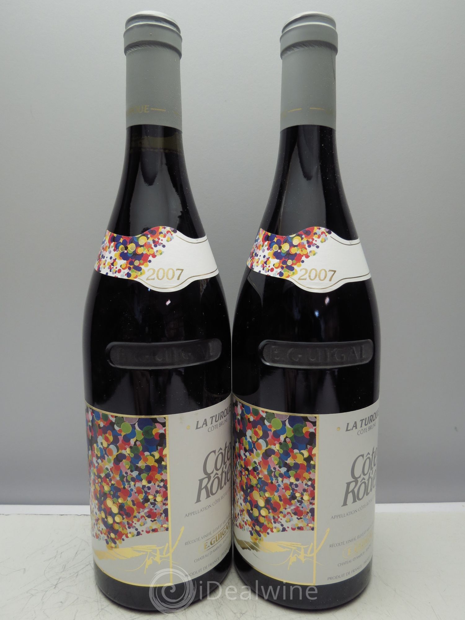 Côte-Rôtie La Turque Guigal 2007 - Lot de 6 bouteilles - 3