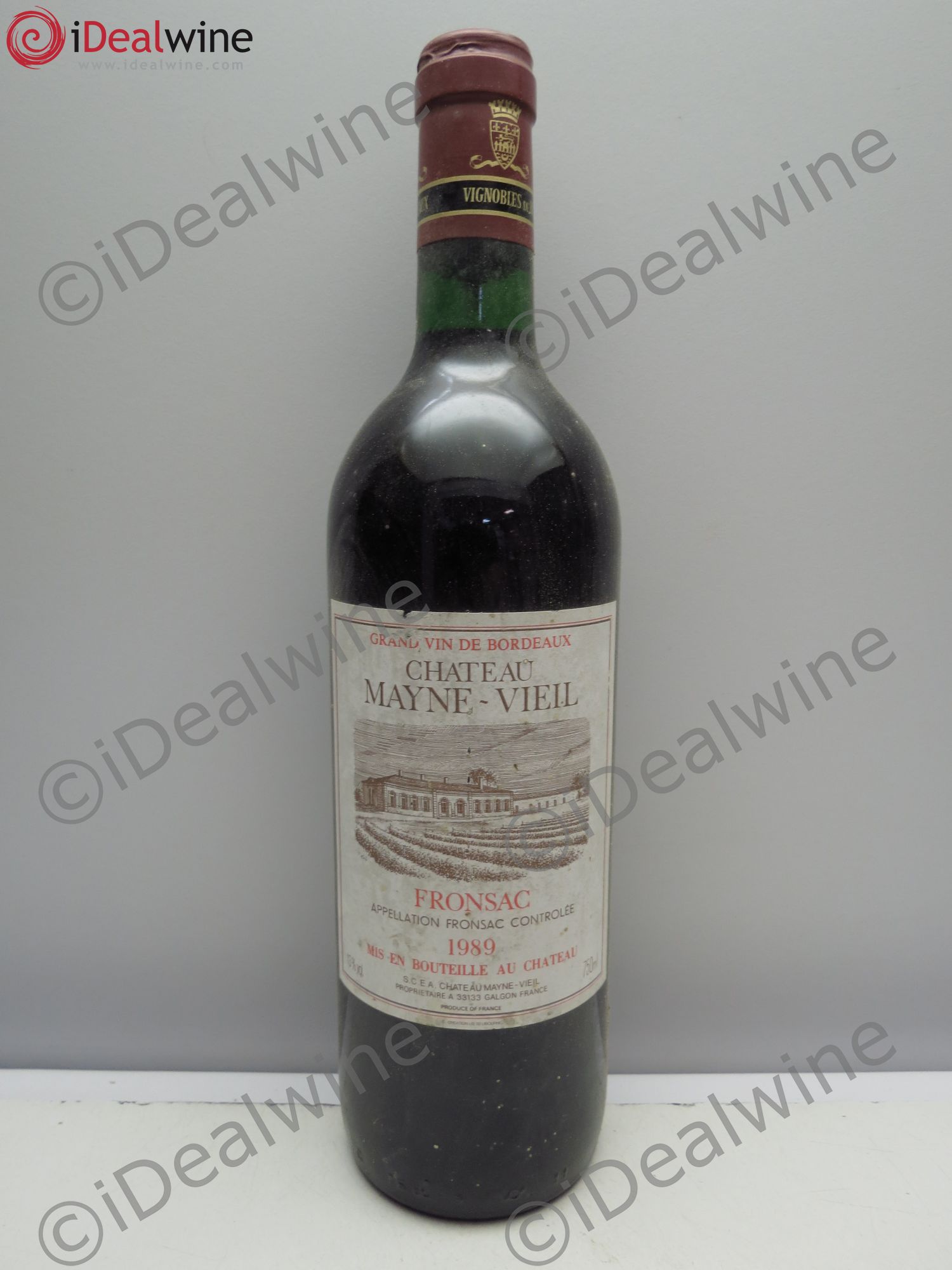 Fronsac Château Mayne Vieil (sans prix de reserve/no reserve) 1988 - Posten von 1 Flasche - 0