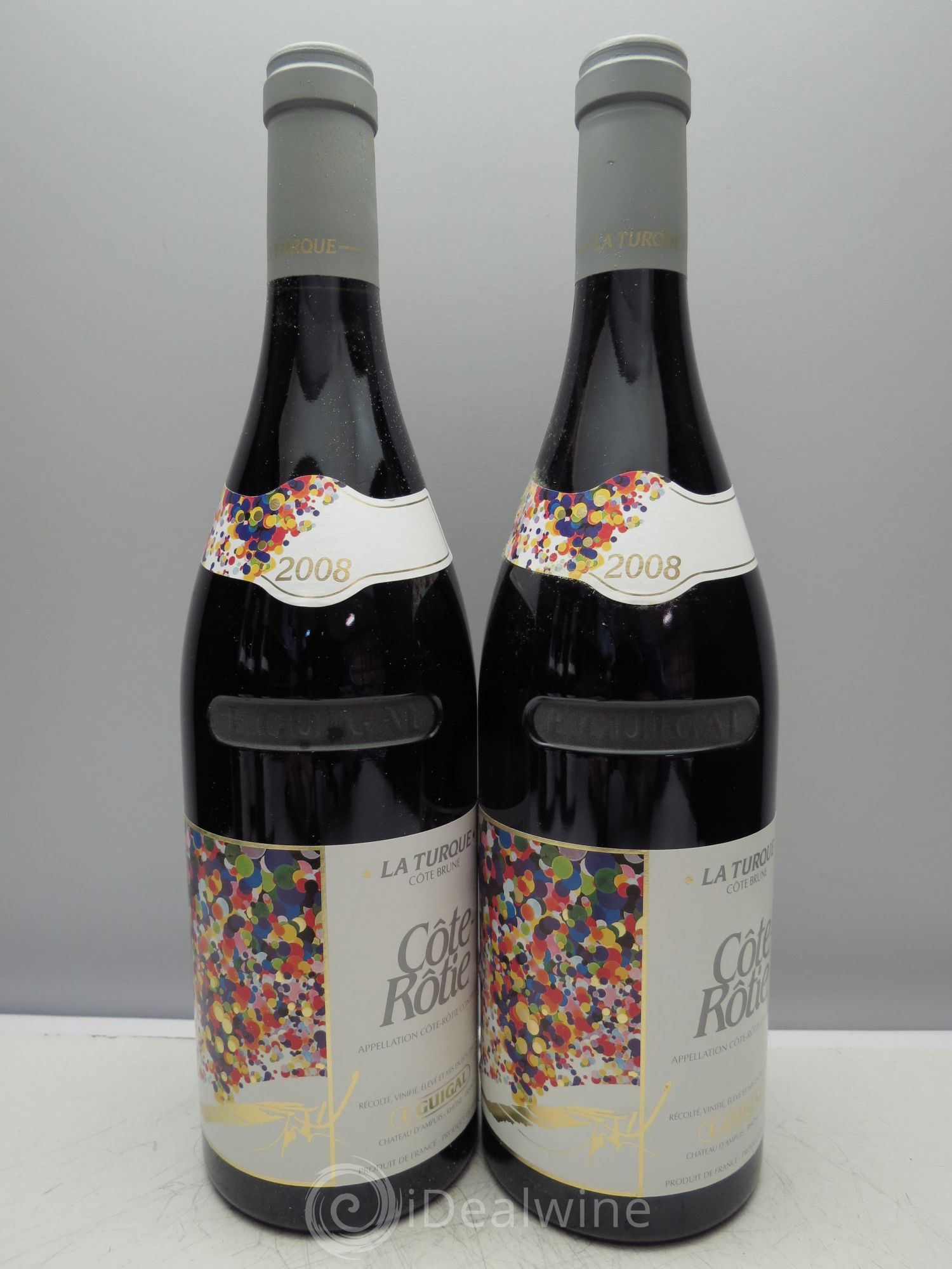 Côte-Rôtie La Turque Guigal 2008 - Lot de 6 bouteilles - 1