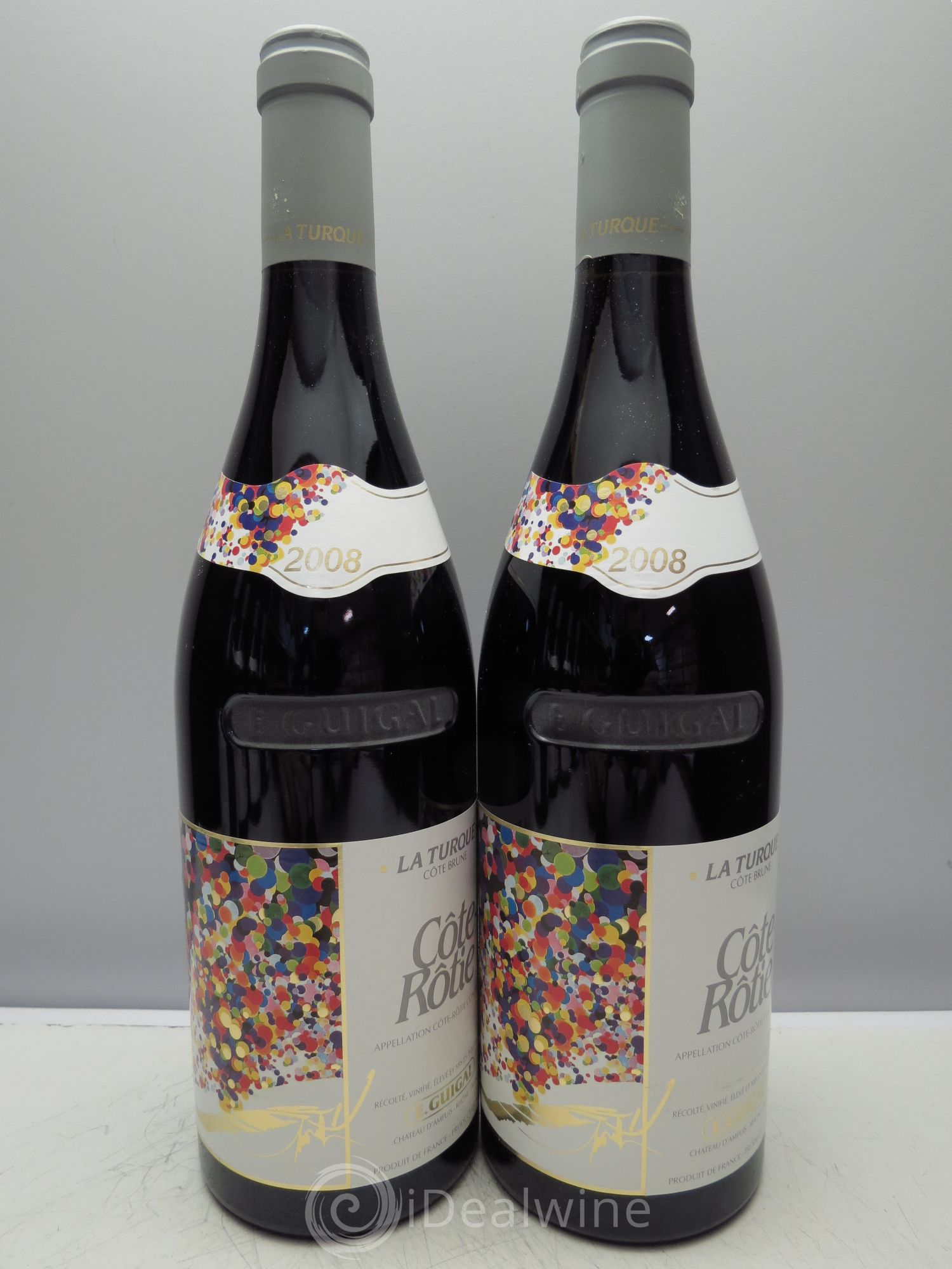 Côte-Rôtie La Turque Guigal 2008 - Lot de 6 bouteilles - 1