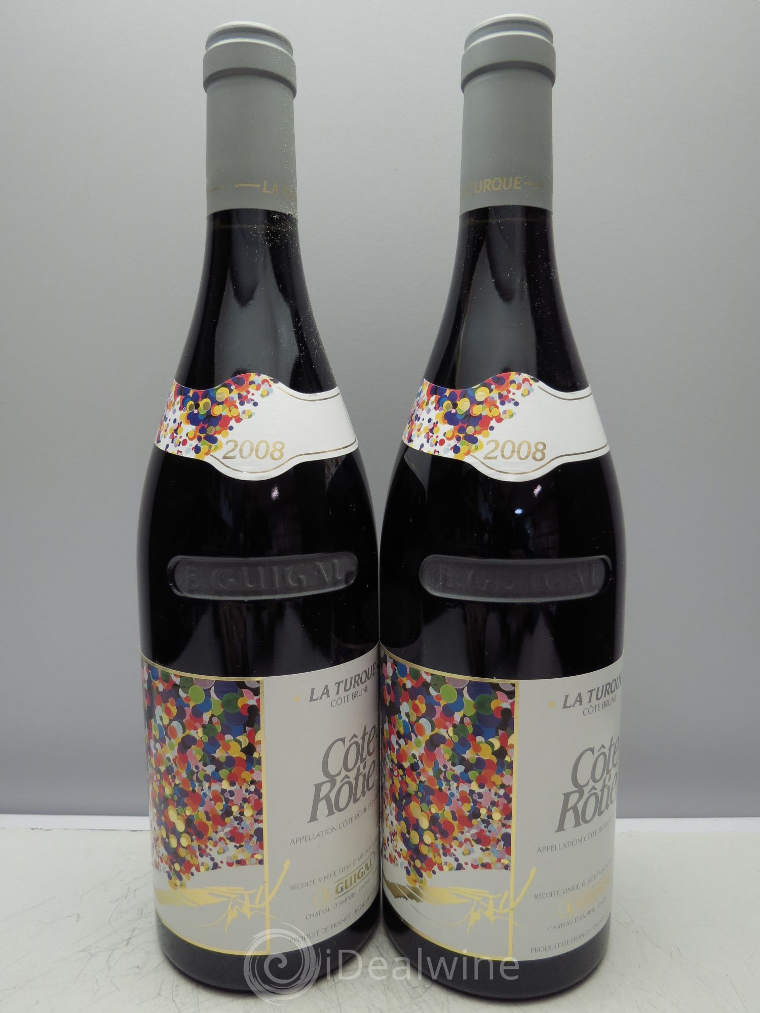 Côte-Rôtie La Turque Guigal 2008 - Lot de 6 bouteilles - 3