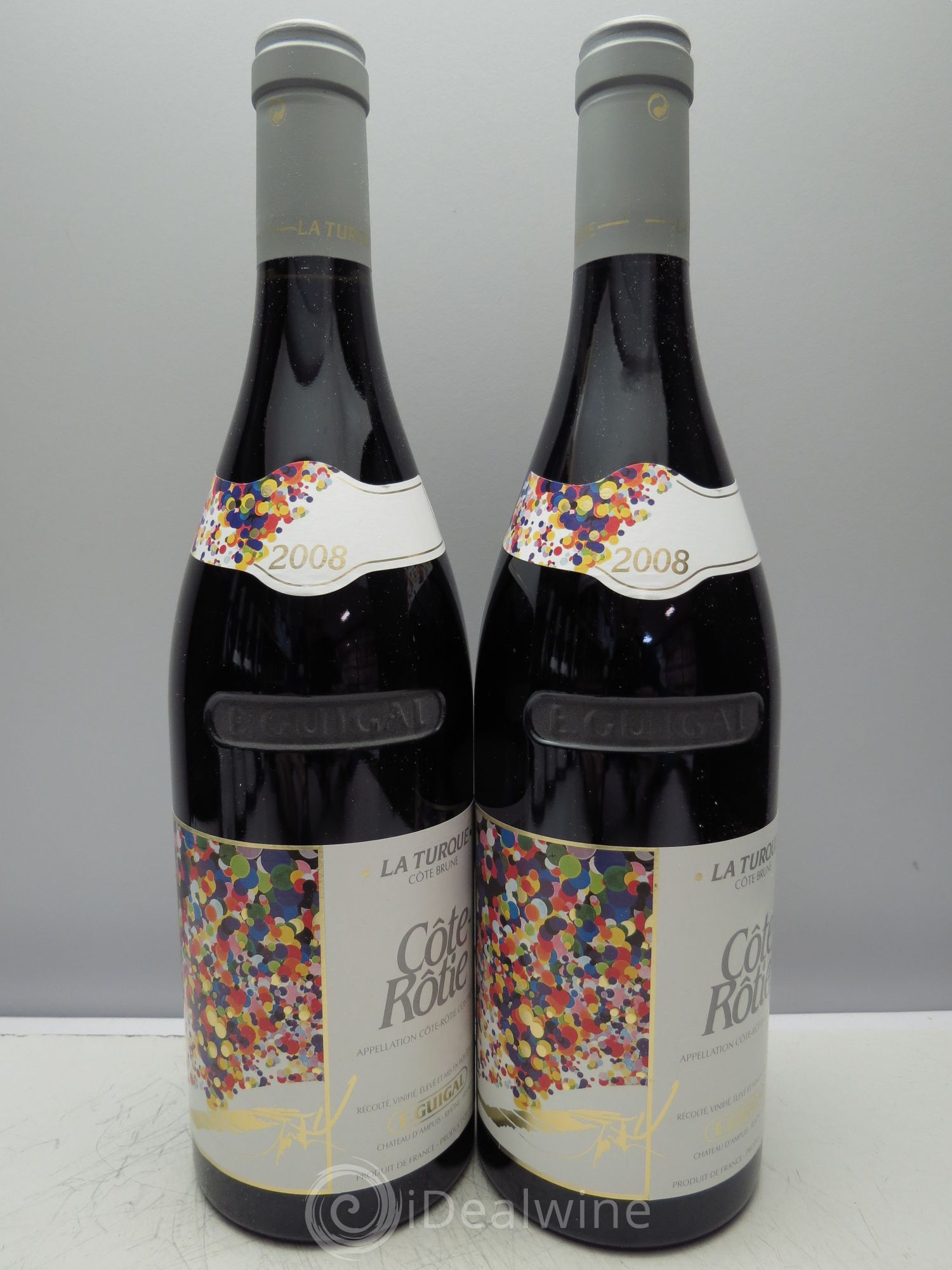 Côte-Rôtie La Turque Guigal 2008 - Lot de 6 bouteilles - 1