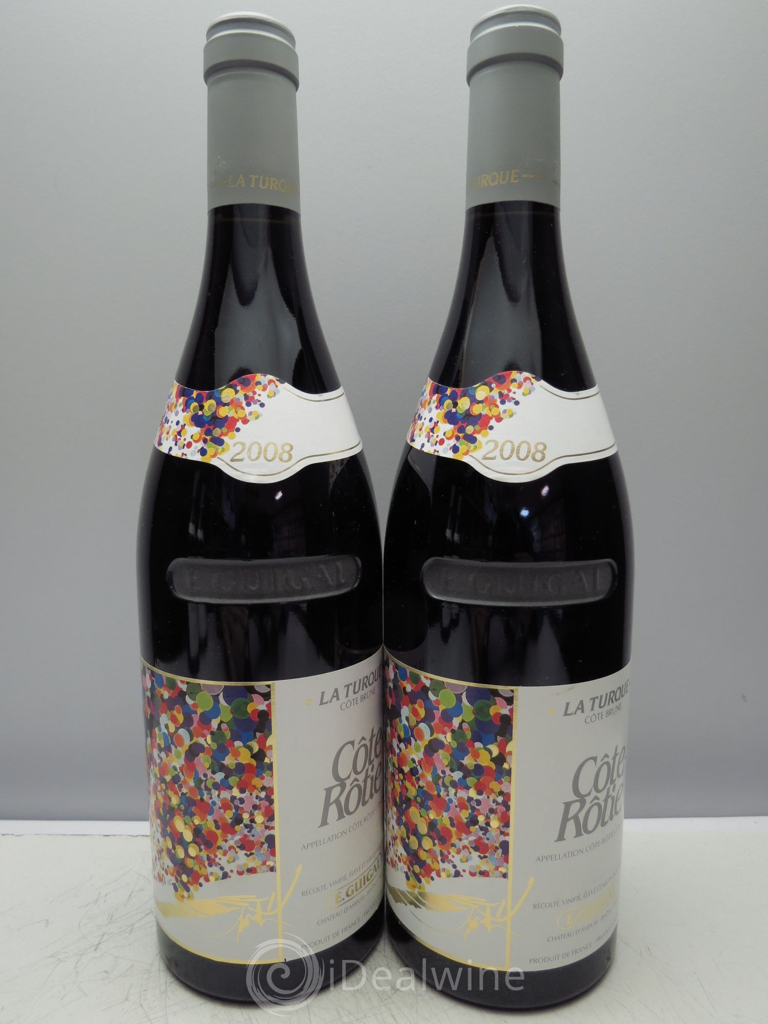 Côte-Rôtie La Turque Guigal 2008 - Lot de 6 bouteilles - 2