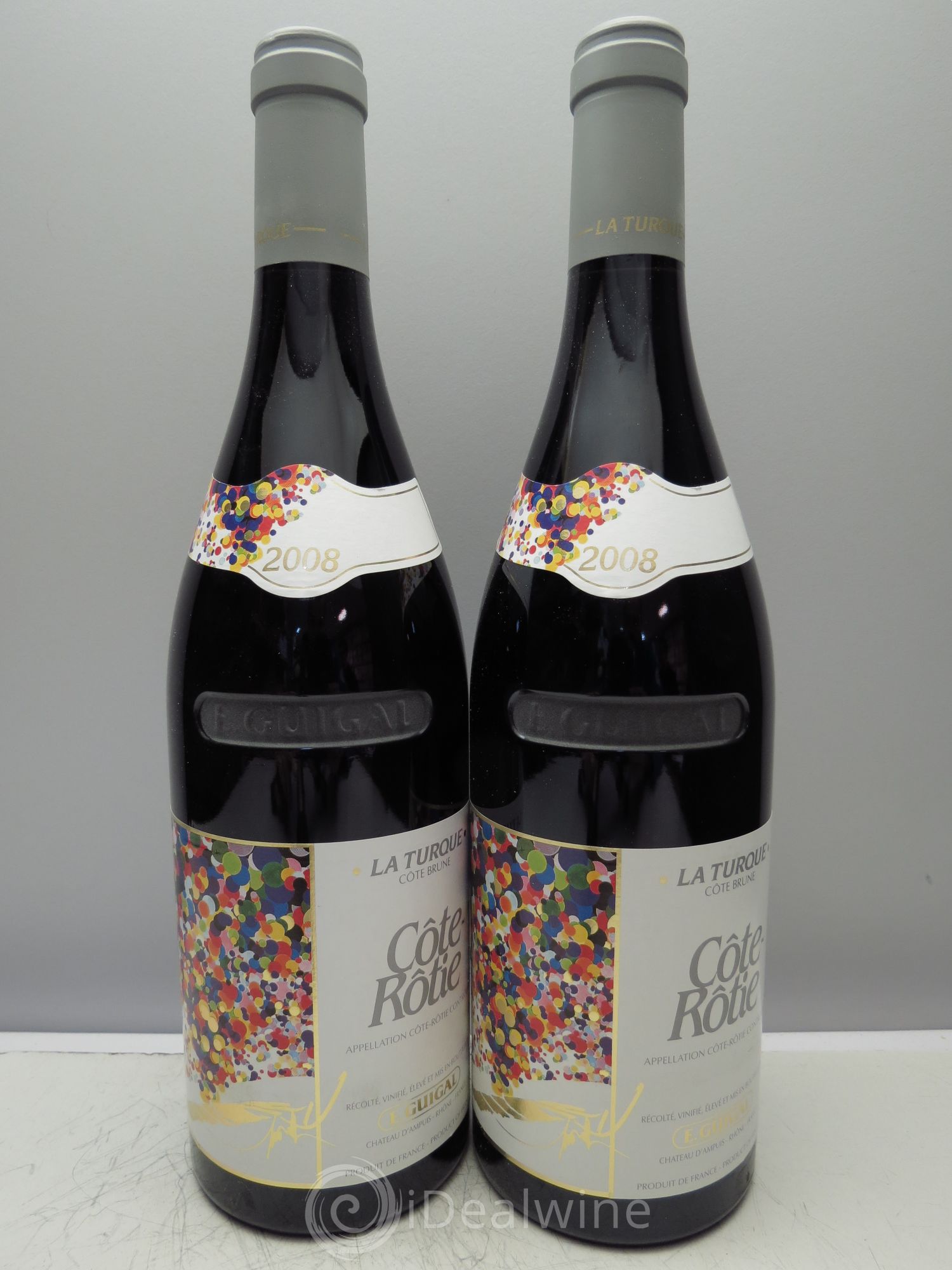 Côte-Rôtie La Turque Guigal 2008 - Lot de 6 bouteilles - 3