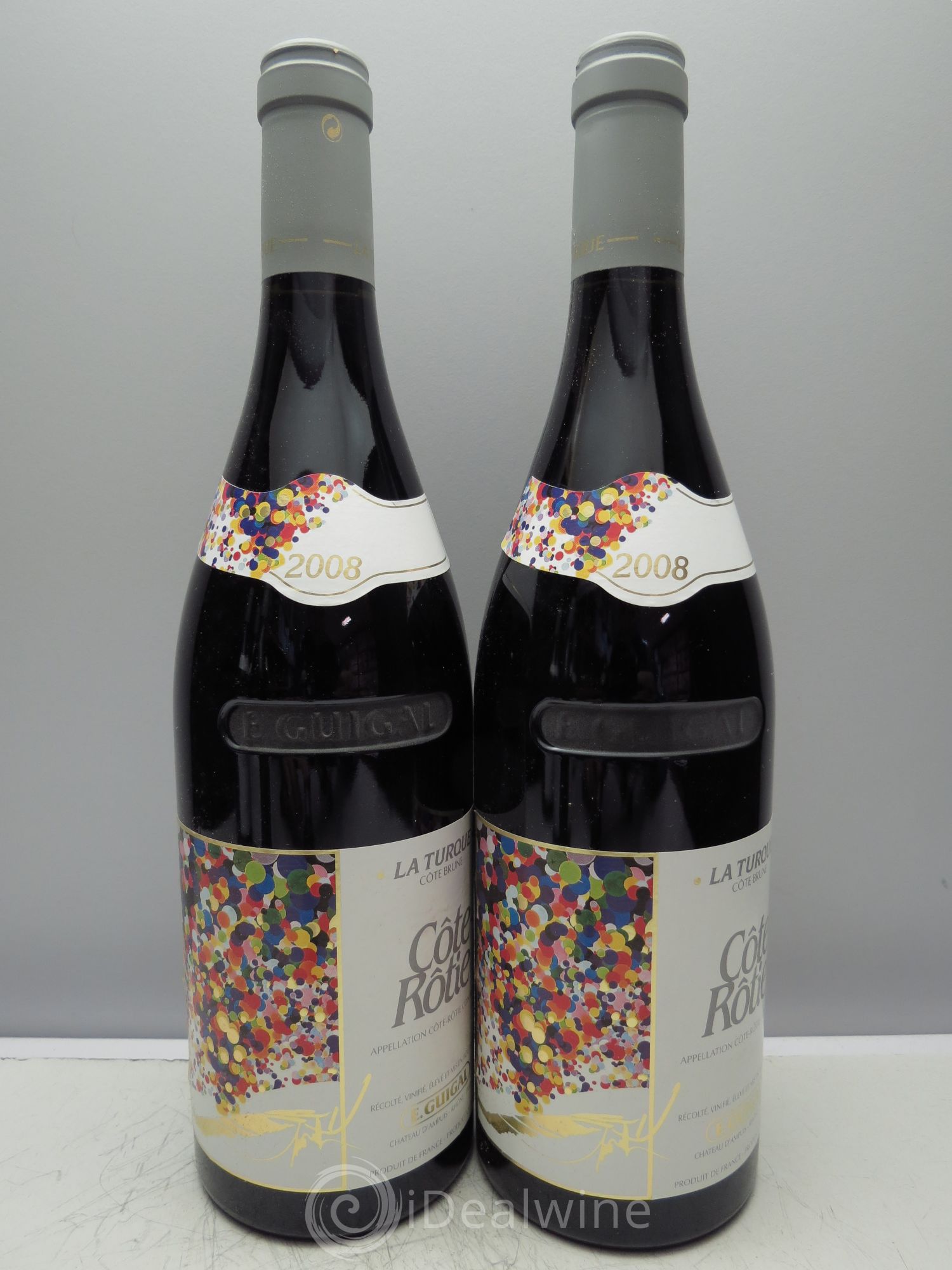Côte-Rôtie La Turque Guigal 2008 - Lot de 6 bouteilles - 1