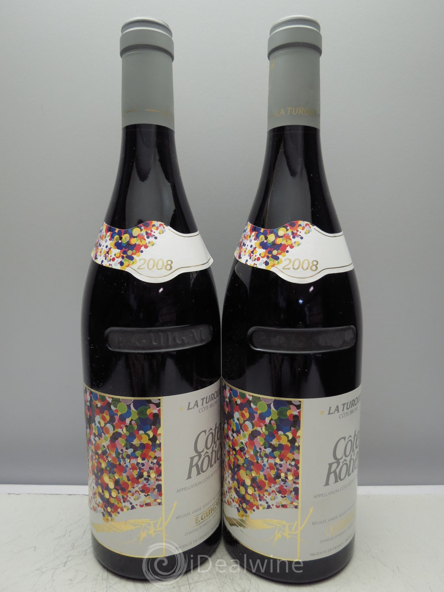 Côte-Rôtie La Turque Guigal 2008 - Lot de 6 bouteilles - 3