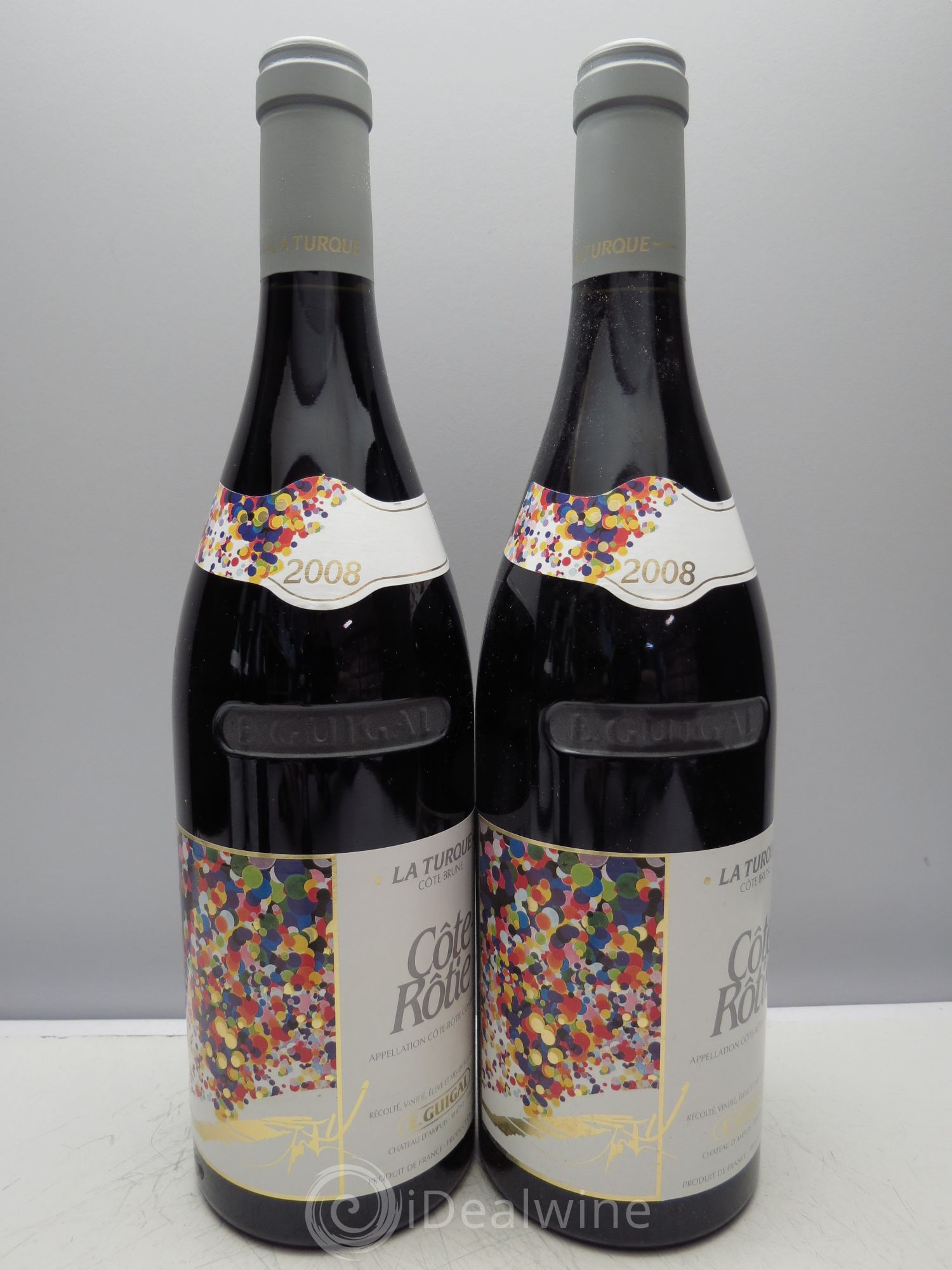 Côte-Rôtie La Turque Guigal 2008 - Lot de 6 bouteilles - 1