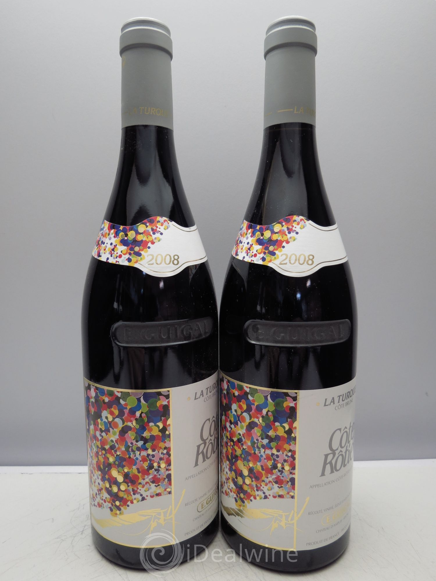 Côte-Rôtie La Turque Guigal 2008 - Lot de 6 bouteilles - 2