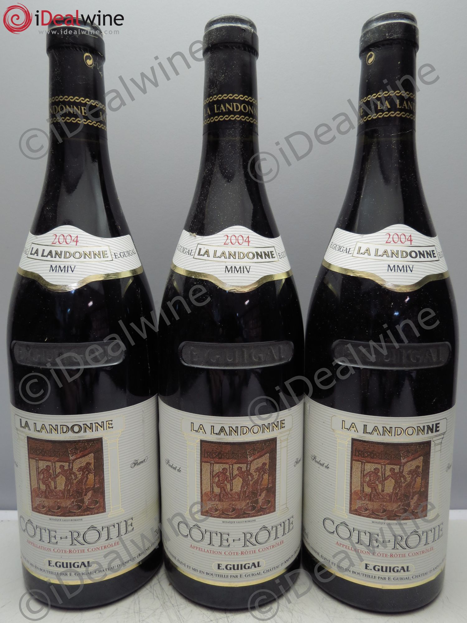 Côte-Rôtie La Landonne Guigal 2004 - Lot de 3 bouteilles - 0