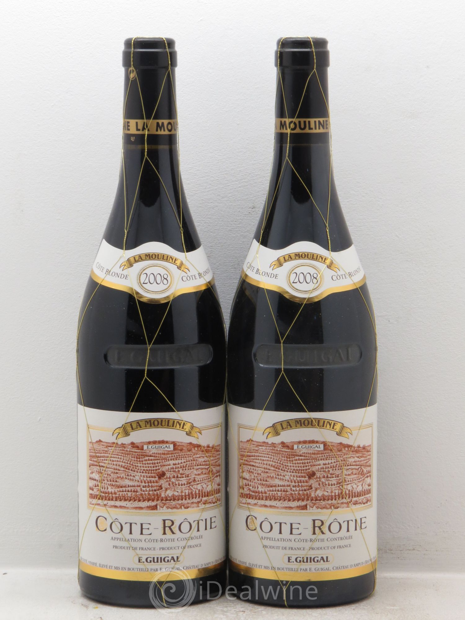Côte-Rôtie La Mouline Guigal 2008 - Lot de 2 bouteilles - 0