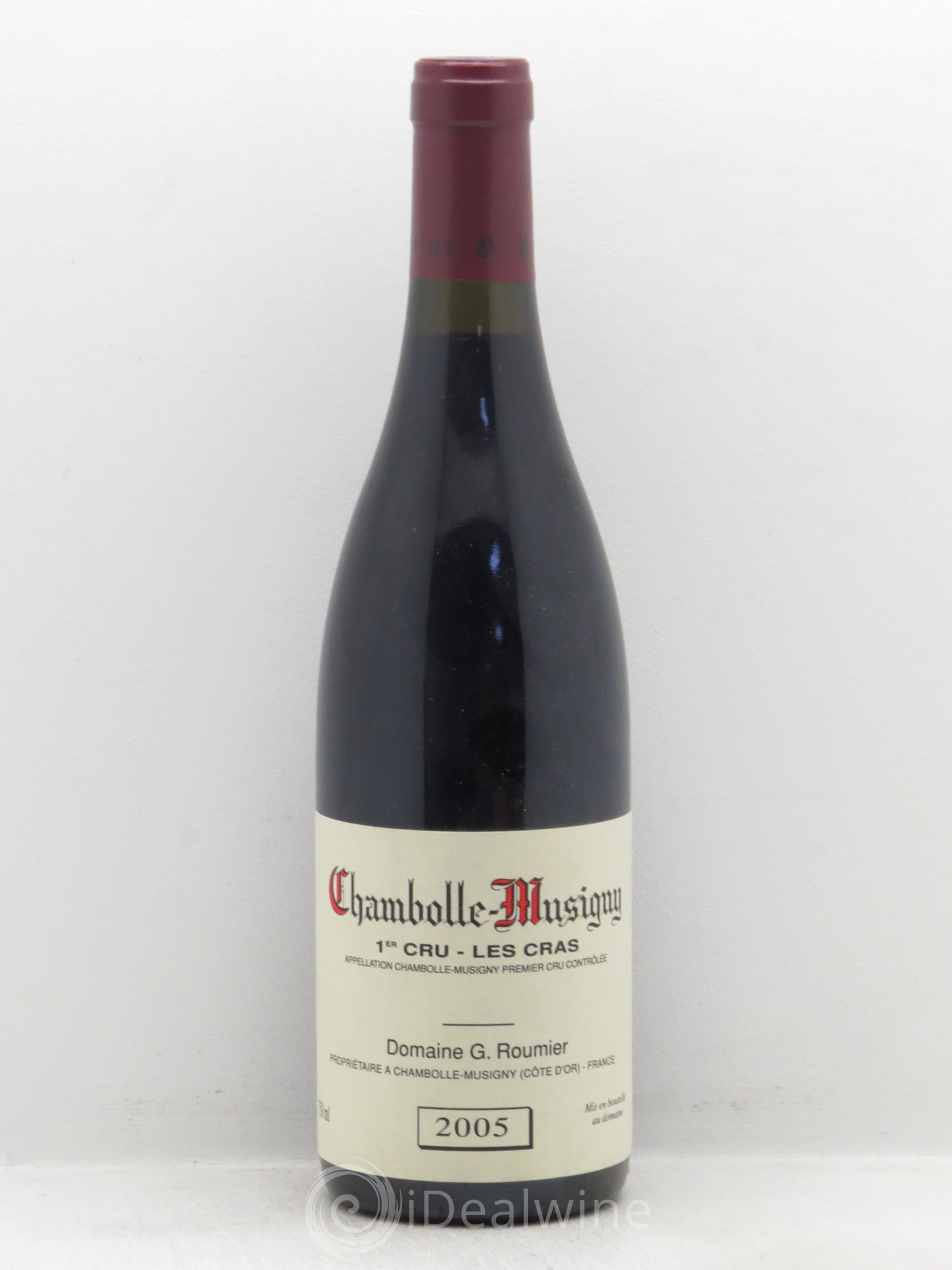 Chambolle-Musigny 1er Cru Les Cras Georges Roumier (Domaine) 2005 - Lot de 1 bouteille - 0