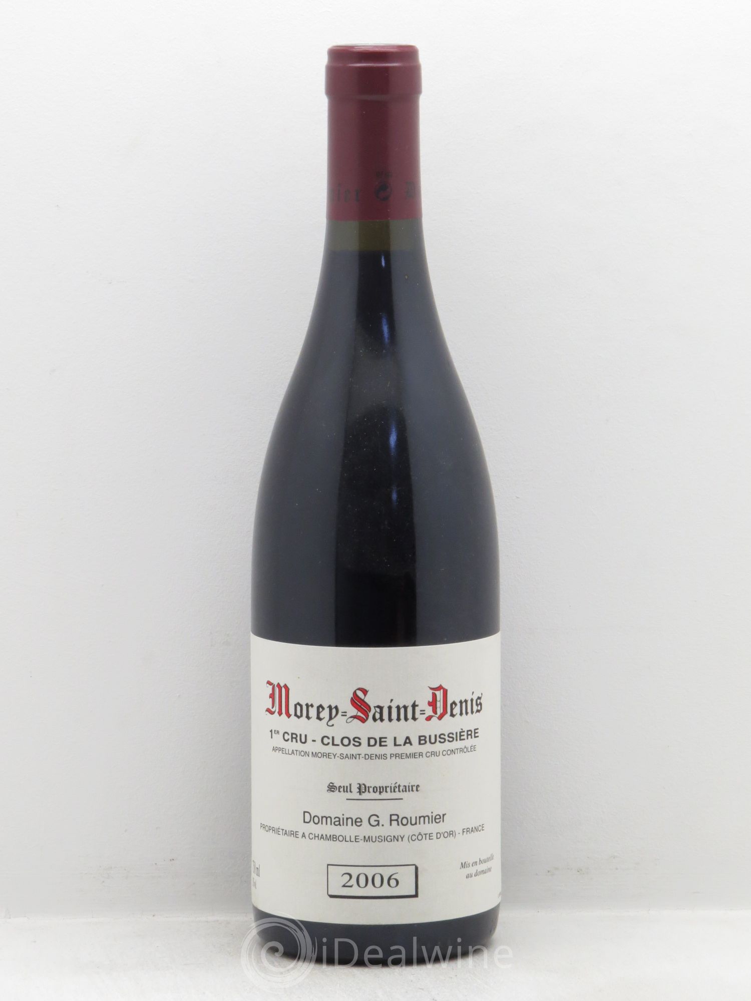 Morey-Saint-Denis 1er Cru Clos de la Bussière Georges Roumier (Domaine) 2006 - Lot de 1 bouteille - 0