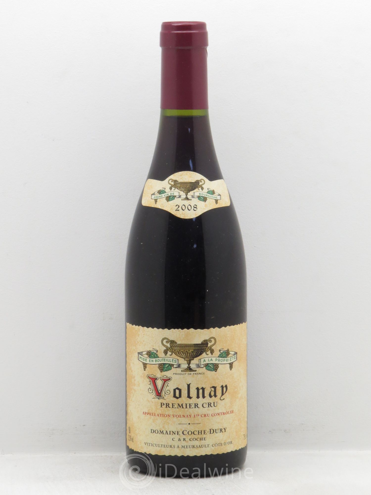 Volnay 1er Cru Coche Dury (Domaine) 2008 - Lot de 1 bouteille - 0