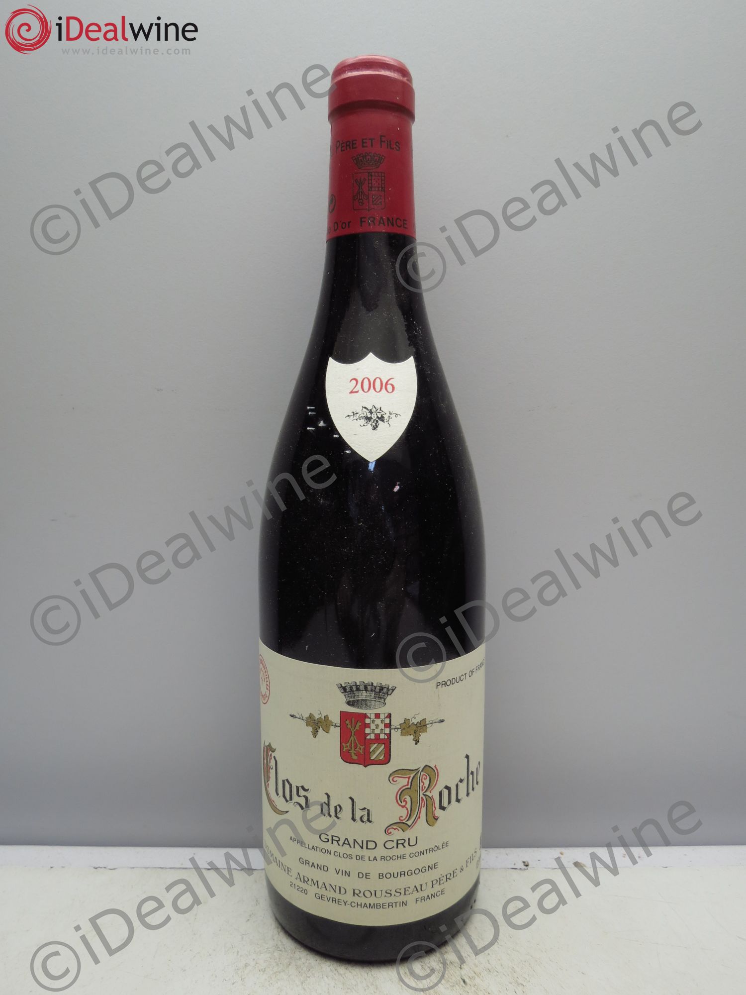 Clos de la Roche Grand Cru Armand Rousseau (Domaine) 2006 - Posten von 1 Flasche - 0