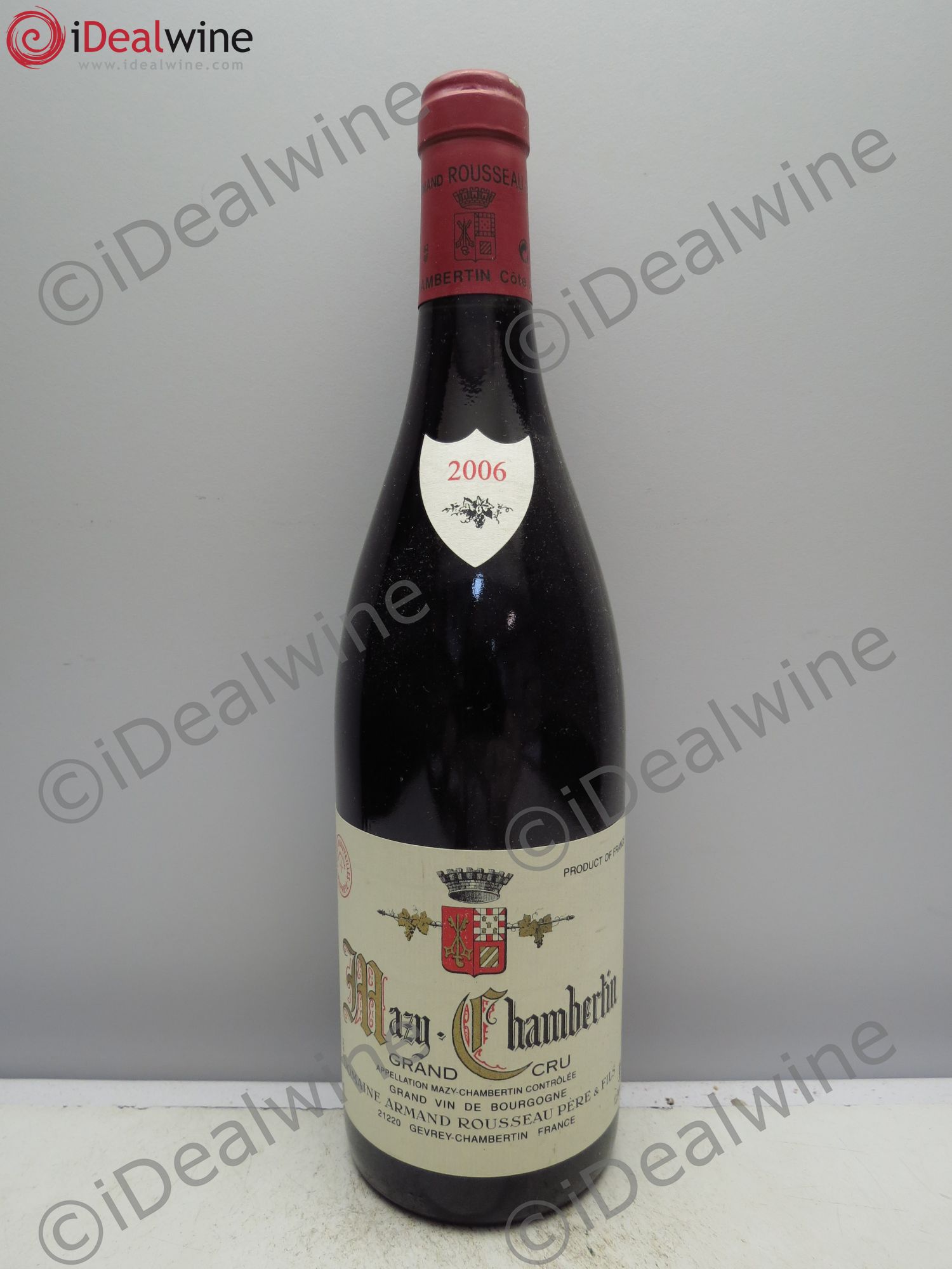 Mazis-Chambertin Grand Cru Armand Rousseau (Domaine) 2006 - Lot de 1 bouteille - 0