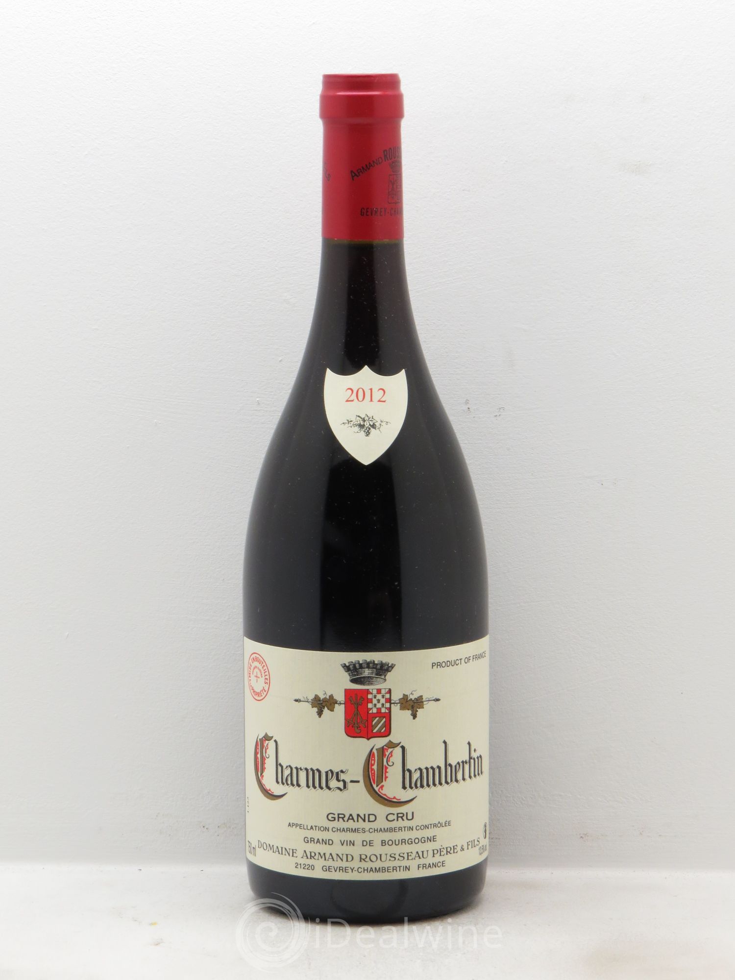 Charmes-Chambertin Grand Cru Armand Rousseau (Domaine) 2012 - Lot de 1 bouteille - 0