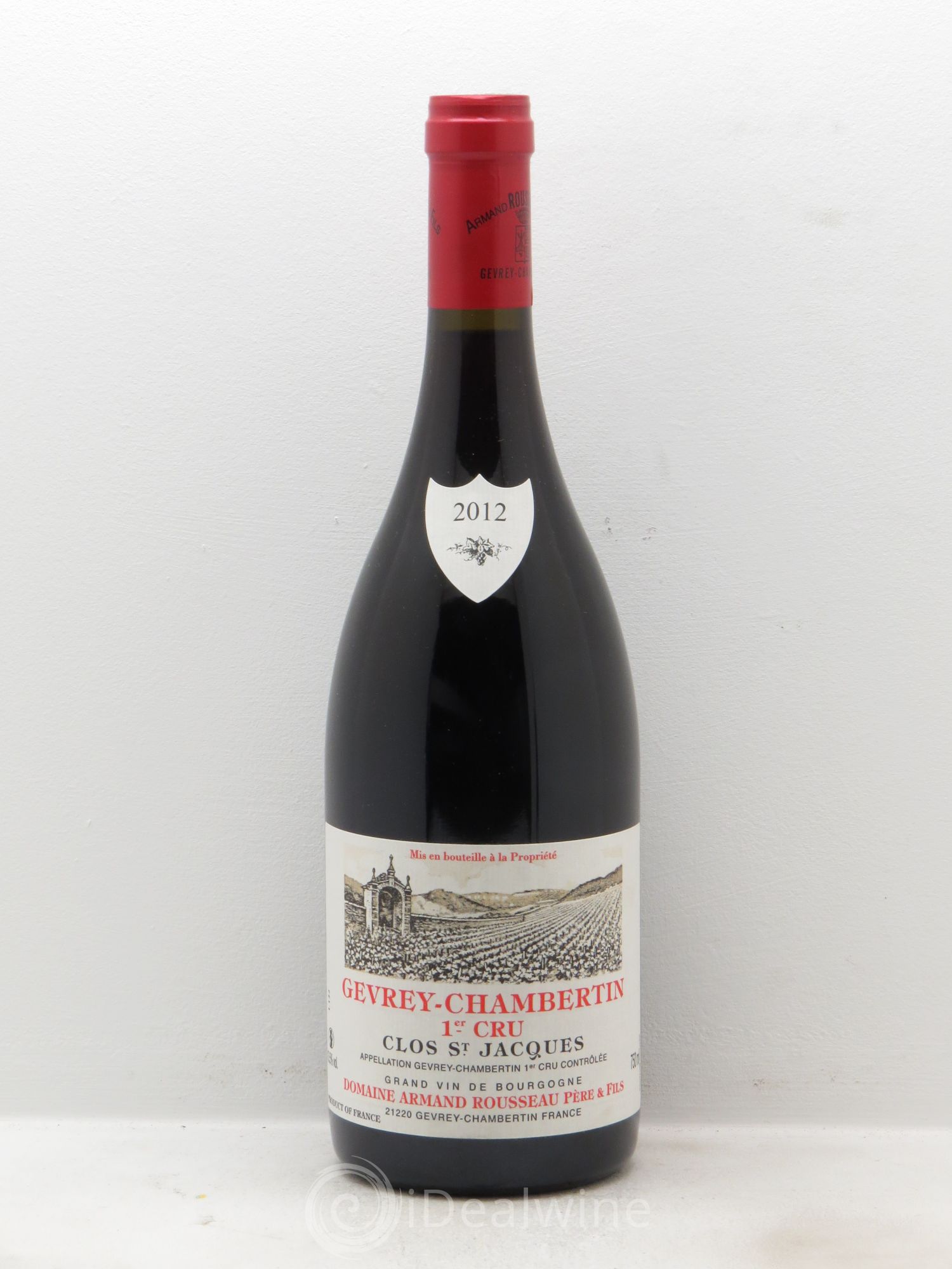 Gevrey-Chambertin 1er Cru Clos Saint-Jacques Armand Rousseau (Domaine) 2012 - Lot de 1 bouteille - 0