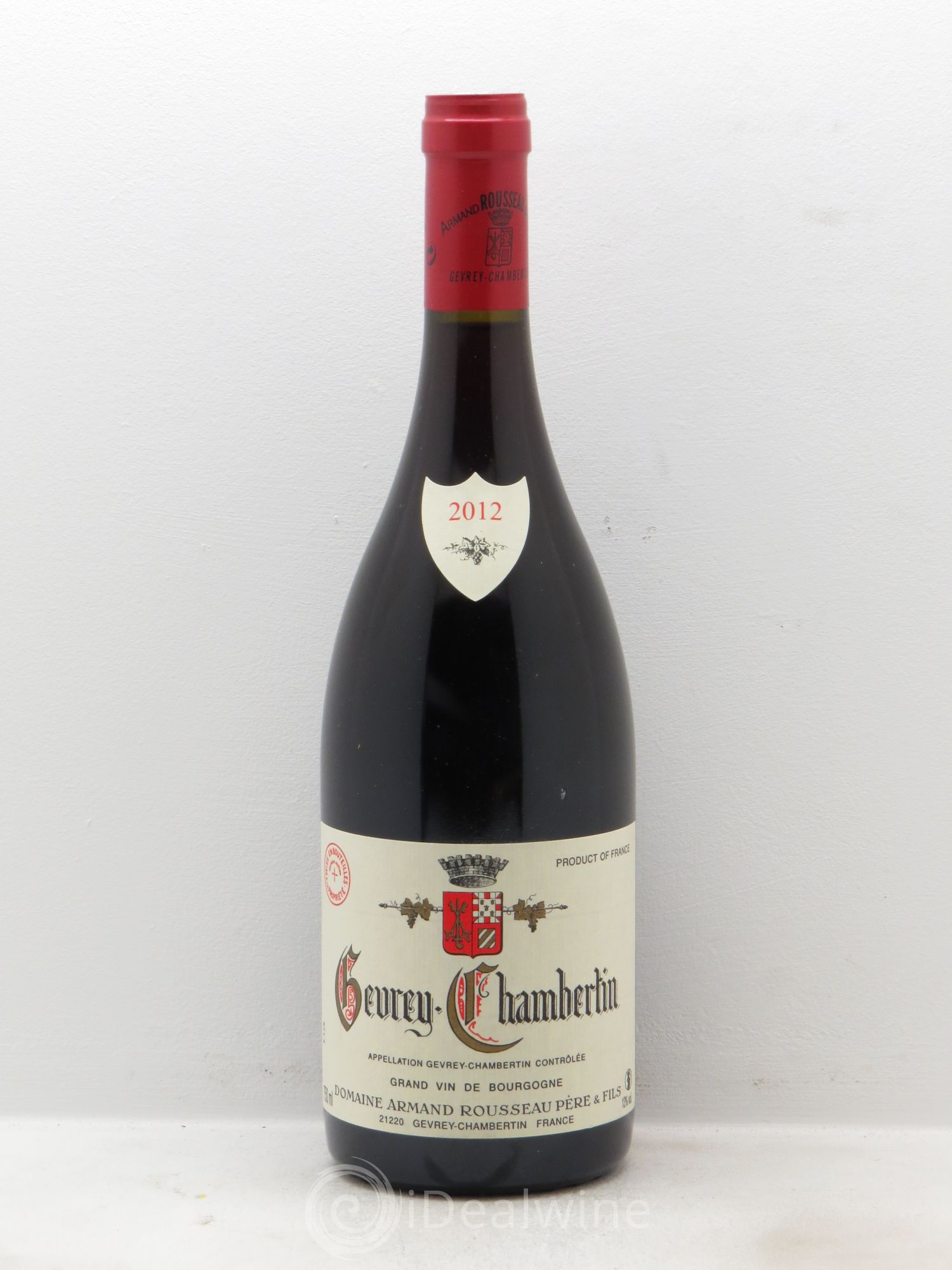 Gevrey-Chambertin Armand Rousseau (Domaine) 2012 - Lot de 1 bouteille - 0