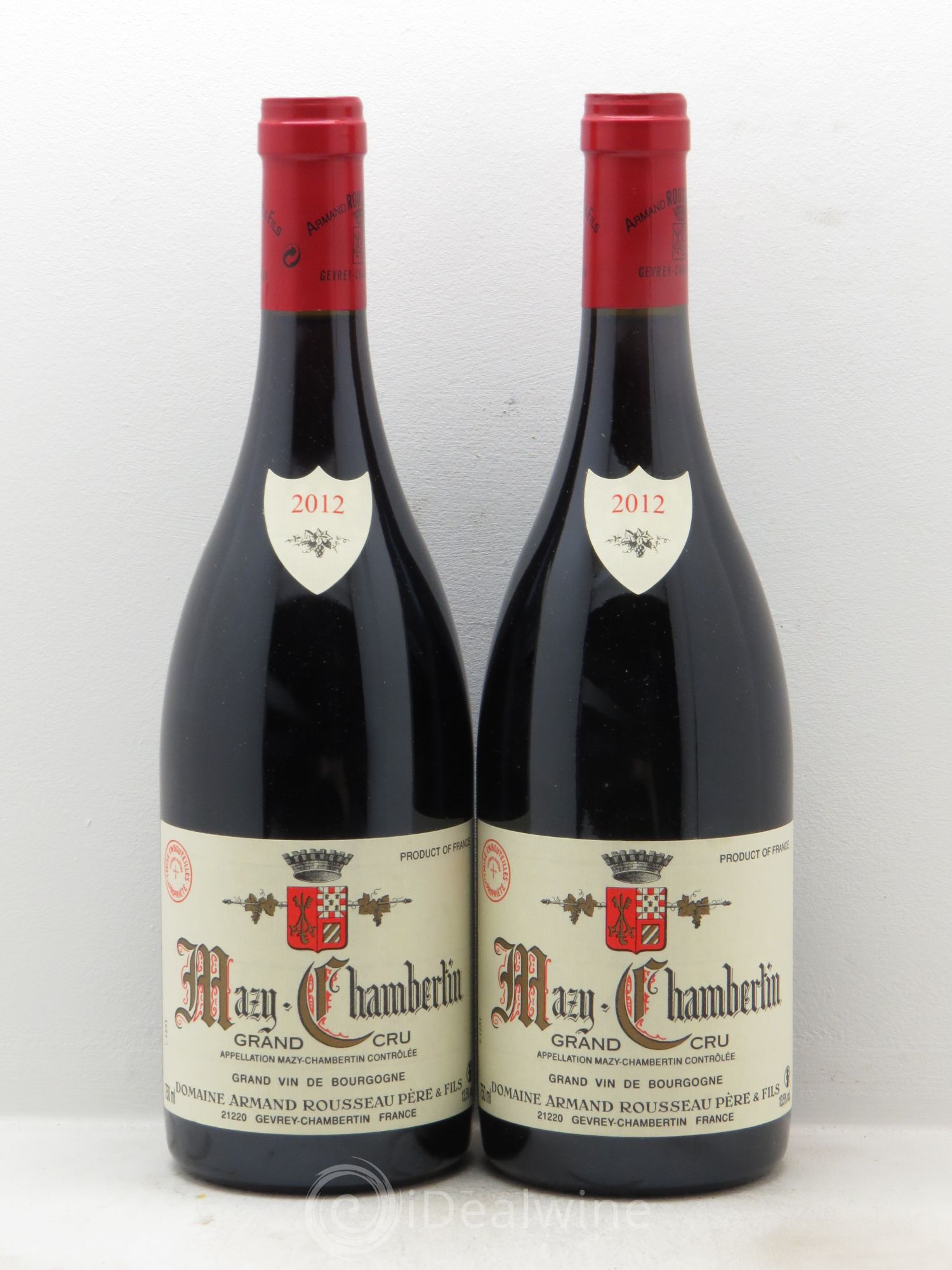 Mazis-Chambertin Grand Cru Armand Rousseau (Domaine) 2012 - Lot de 2 bouteilles - 0