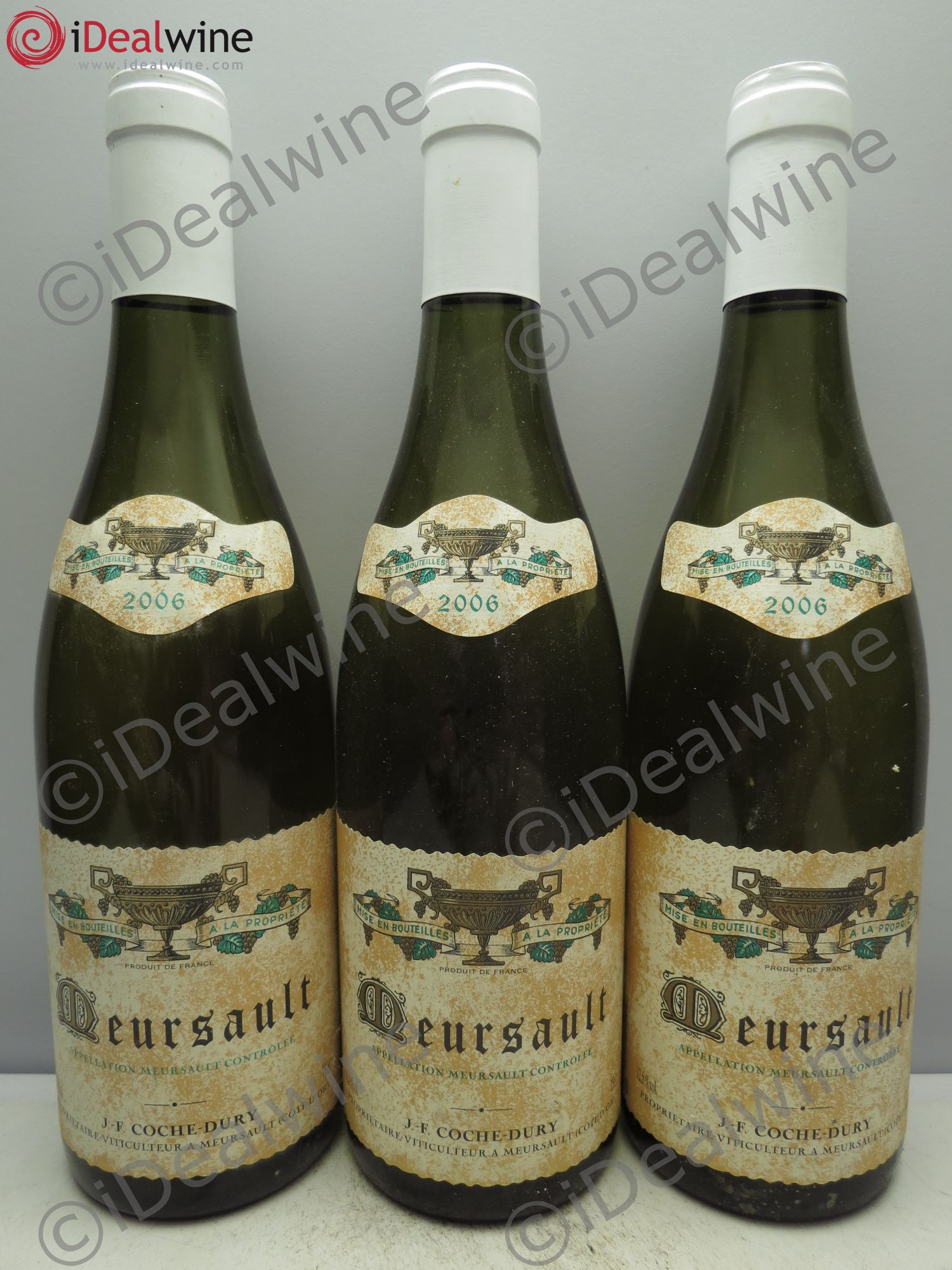 Meursault Coche Dury (Domaine) 2006 - Lot de 3 bouteilles - 0