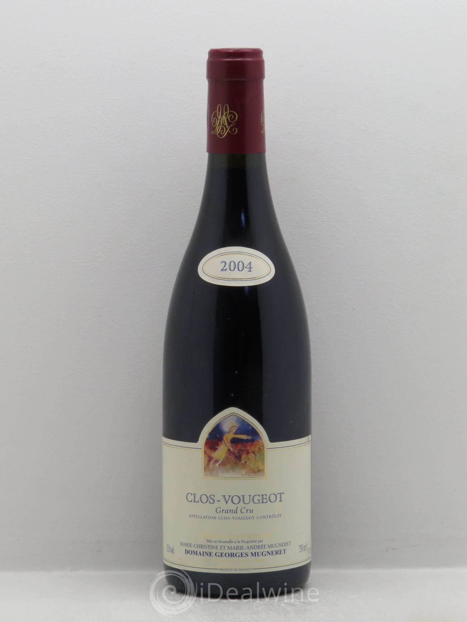 Clos de Vougeot Grand Cru Georges Mugneret-Gibourg (Domaine) 2004 - Lot de 1 bouteille - 0