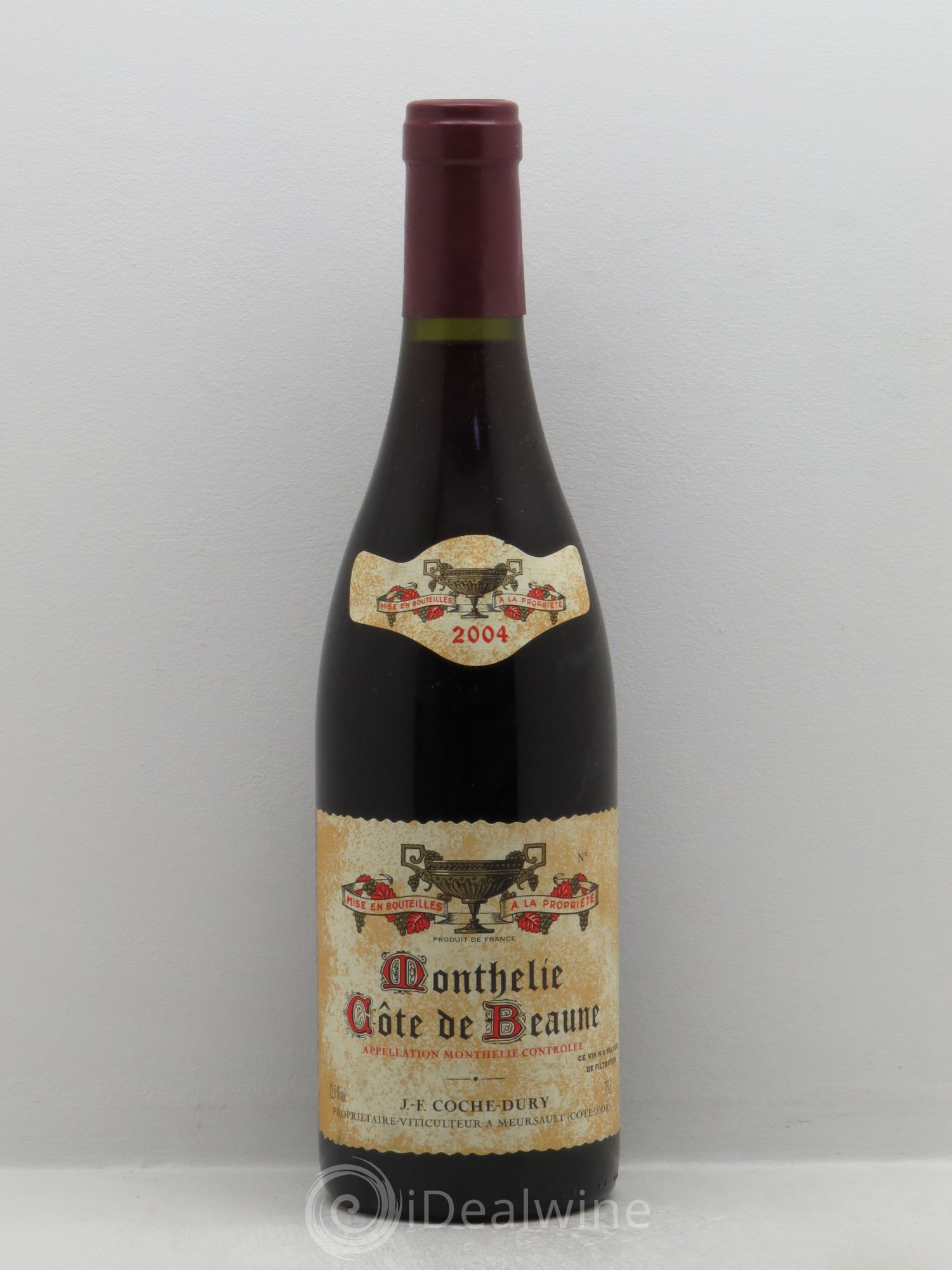 Monthélie Coche Dury (Domaine) 2004 - Lot de 1 bouteille - 0