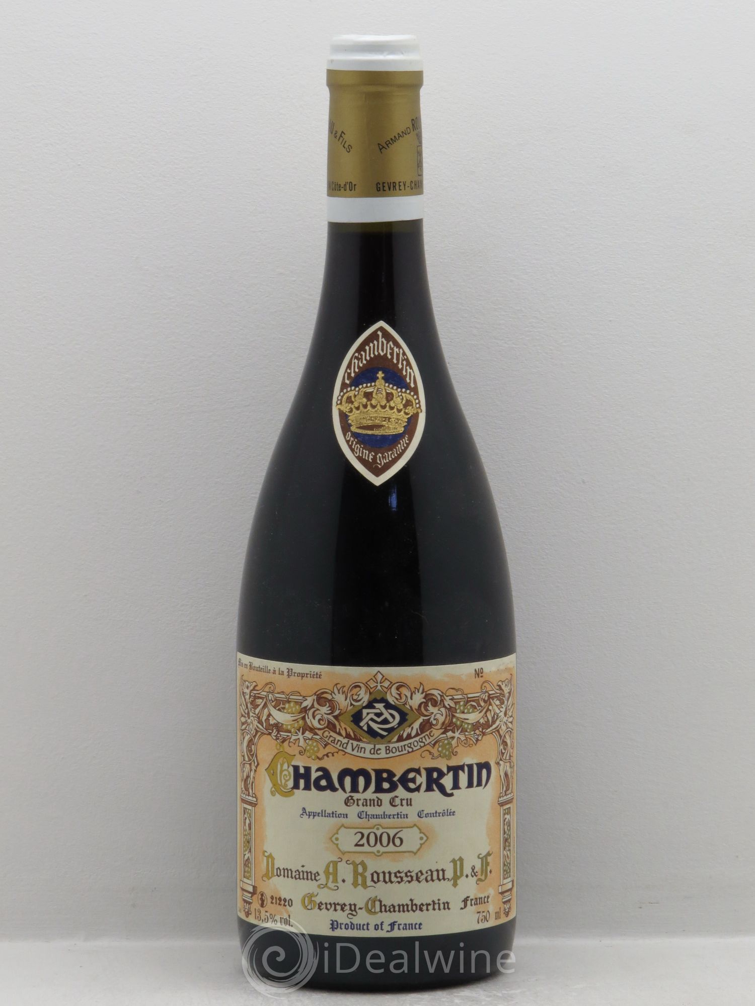 Chambertin Grand Cru Armand Rousseau (Domaine) 2006 - Lot de 1 bouteille - 0