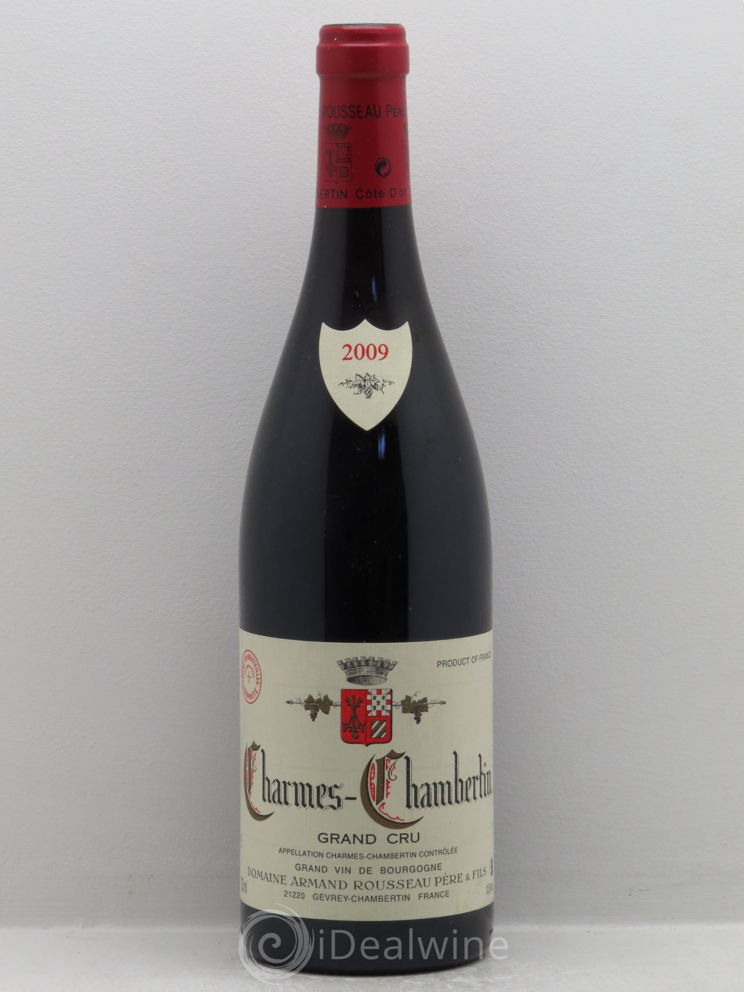 Charmes-Chambertin Grand Cru Armand Rousseau (Domaine) 2009 - Lot de 1 bouteille - 0