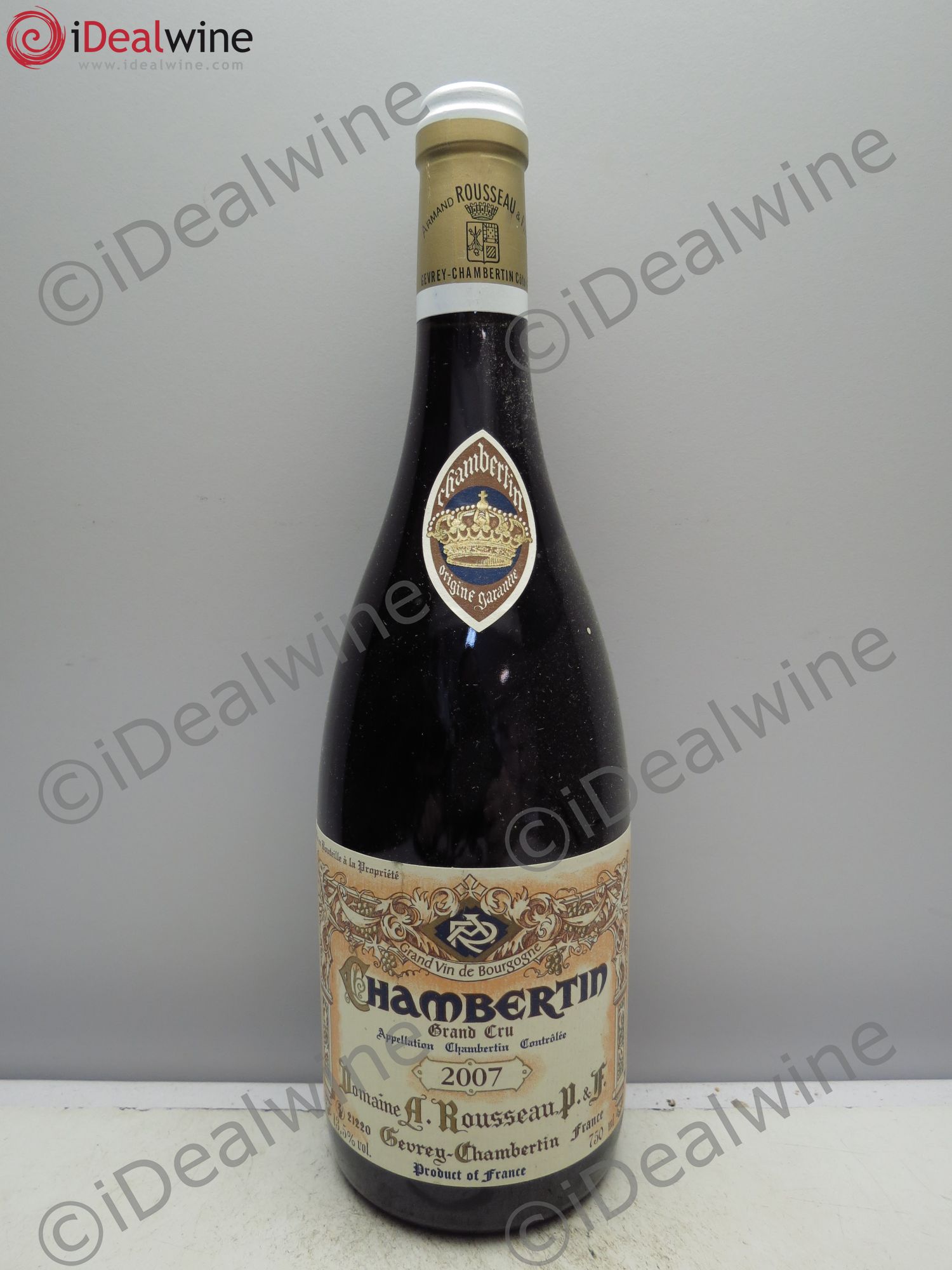 Chambertin Grand Cru Armand Rousseau (Domaine) 2007 - Lot de 1 bouteille - 0