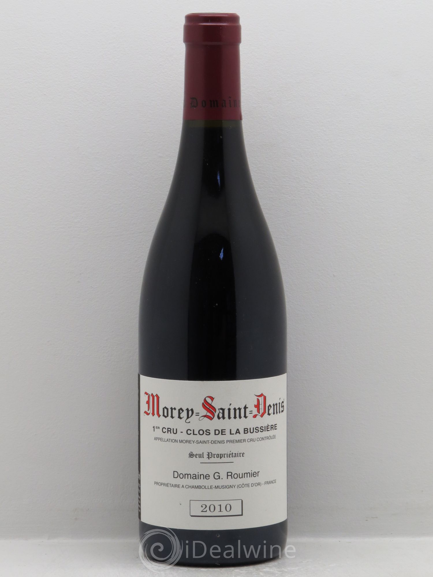 Morey-Saint-Denis 1er Cru Clos de la Bussière Georges Roumier (Domaine) 2010 - Lot de 1 bouteille - 0