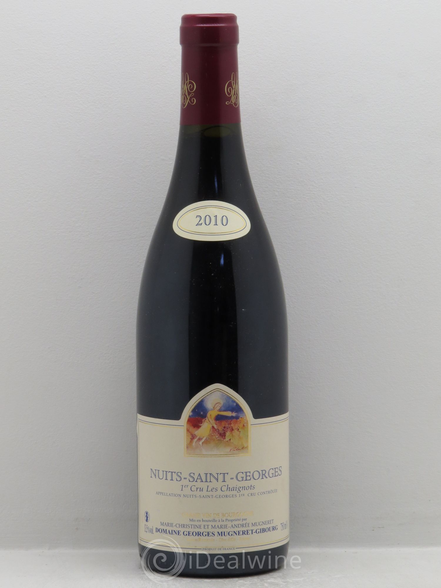 Nuits-Saint-Georges 1er Cru Les Chaignots Mugneret-Gibourg (Domaine) 2010 - Lot de 1 bouteille - 0