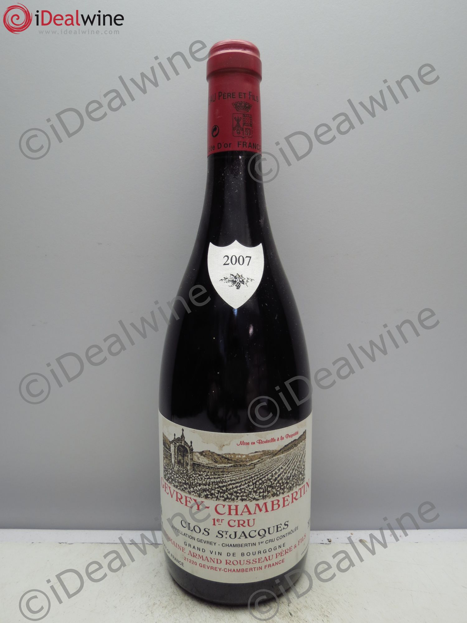 Gevrey-Chambertin 1er Cru Clos Saint-Jacques Armand Rousseau (Domaine) 2007 - Lot de 1 bouteille - 0