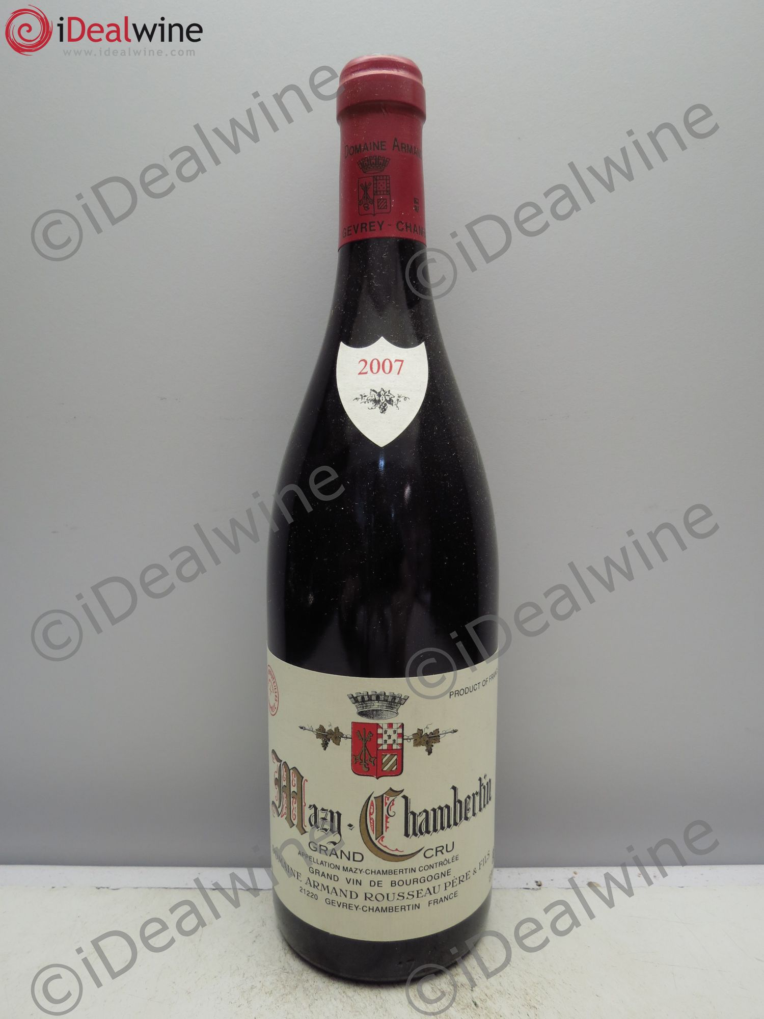 Mazis-Chambertin Grand Cru Armand Rousseau (Domaine) 2007 - Lot de 1 bouteille - 0