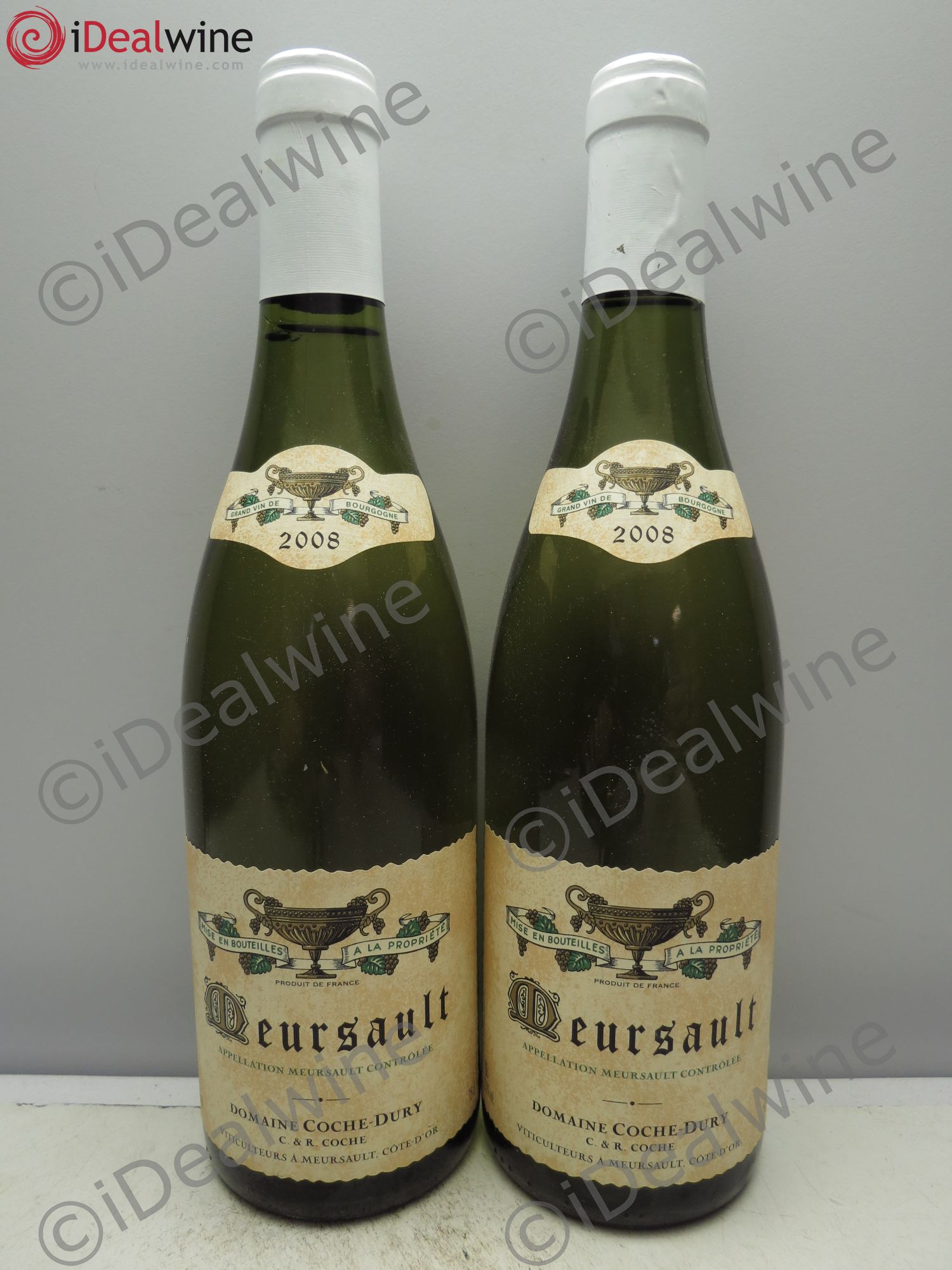 Meursault Coche Dury (Domaine) 2008 - Lot de 2 bouteilles - 0