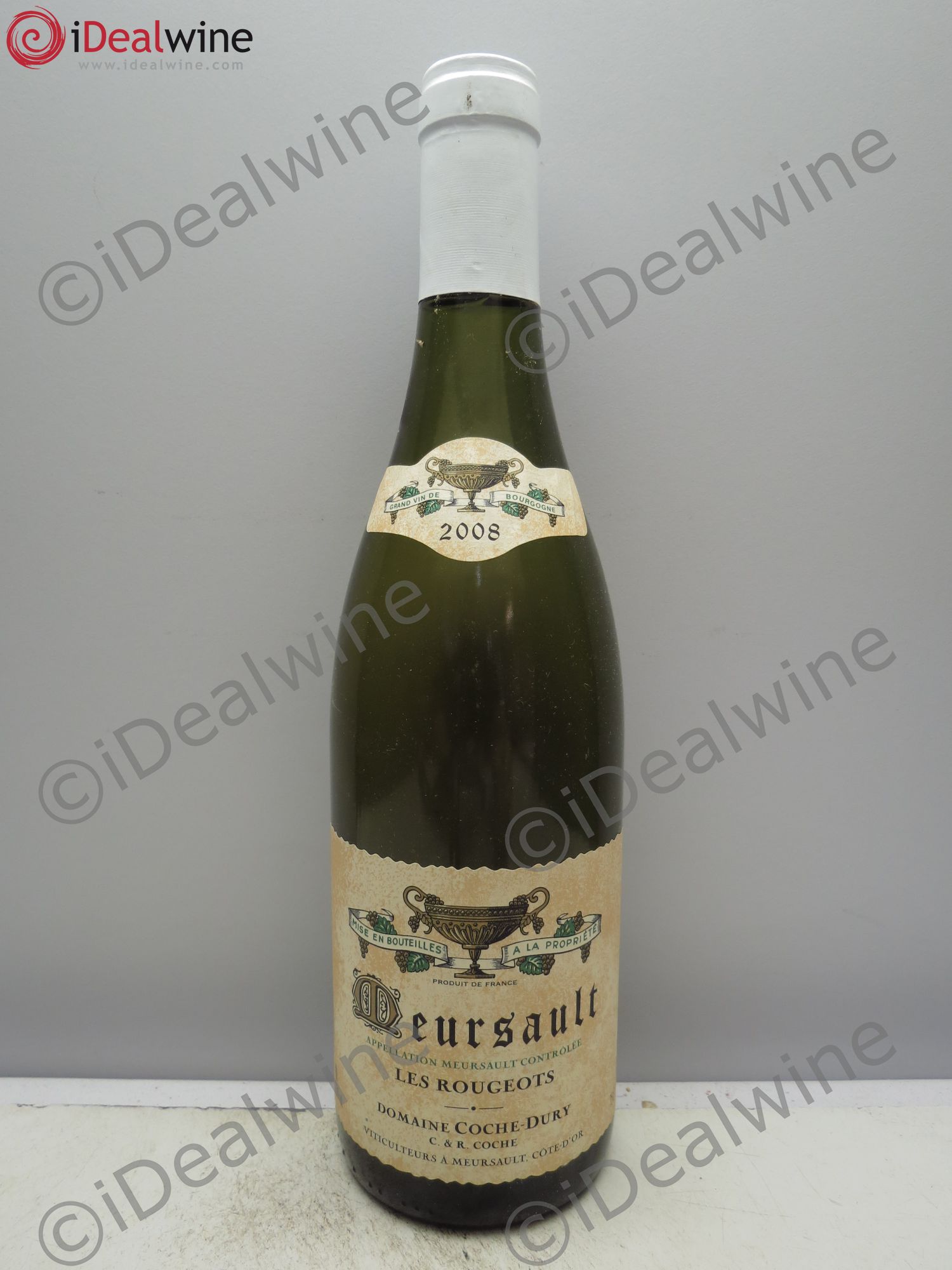 Meursault Les Rougeots Coche Dury (Domaine) 2008 - Lot de 1 bouteille - 0