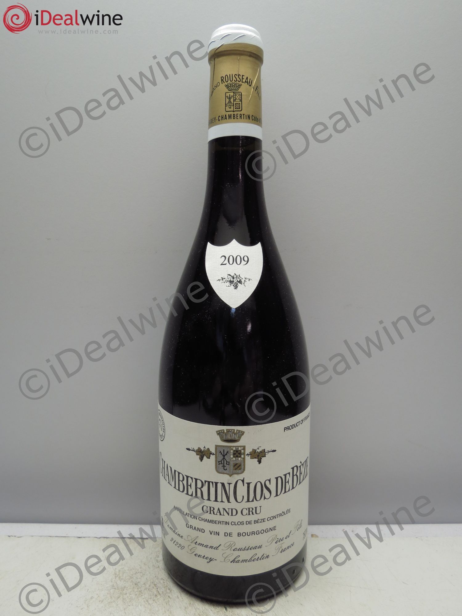 Chambertin Clos de Bèze Grand Cru Armand Rousseau (Domaine) 2009 - Lot de 1 bouteille - 0