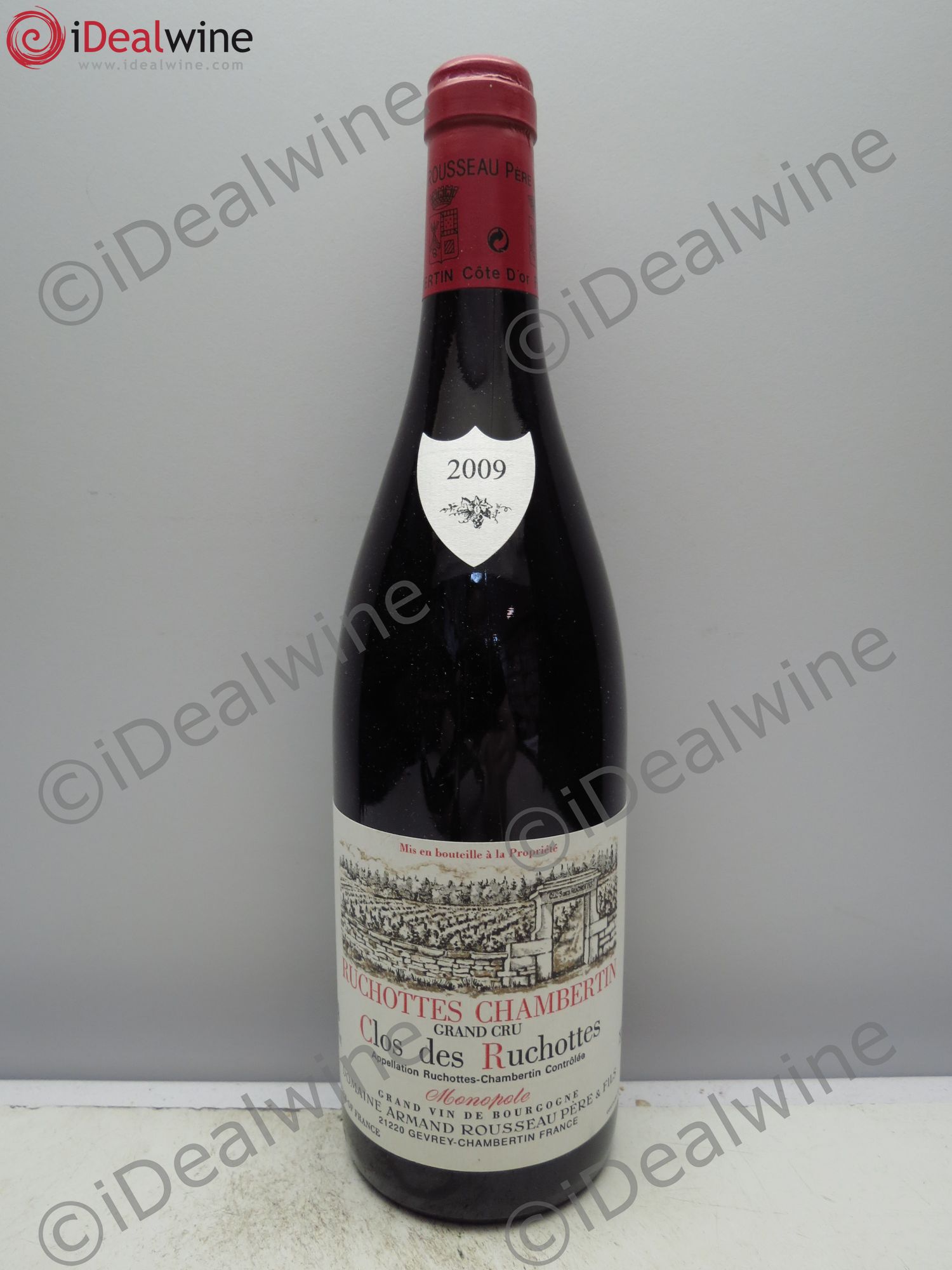 Ruchottes-Chambertin Grand Cru Clos des Ruchottes Armand Rousseau (Domaine) 2009 - Lot de 1 bouteille - 0
