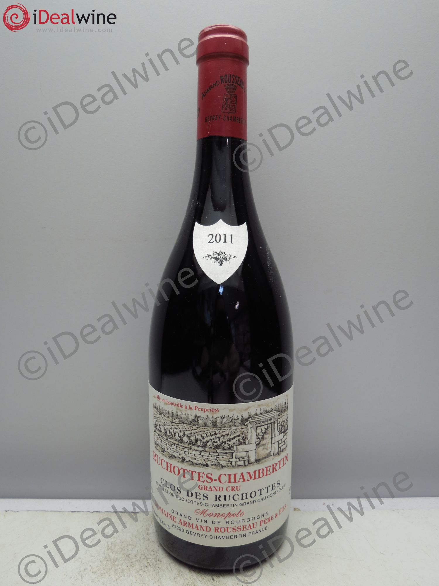 Ruchottes-Chambertin Grand Cru Clos des Ruchottes Armand Rousseau (Domaine) 2011 - Lot of 1 bottle - 0