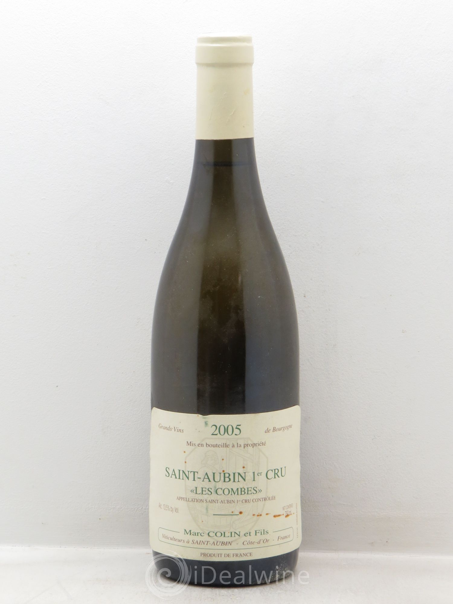 Saint-Aubin 1er Cru "les Combes" Marc Colin 2005 - Lot de 1 bouteille - 0