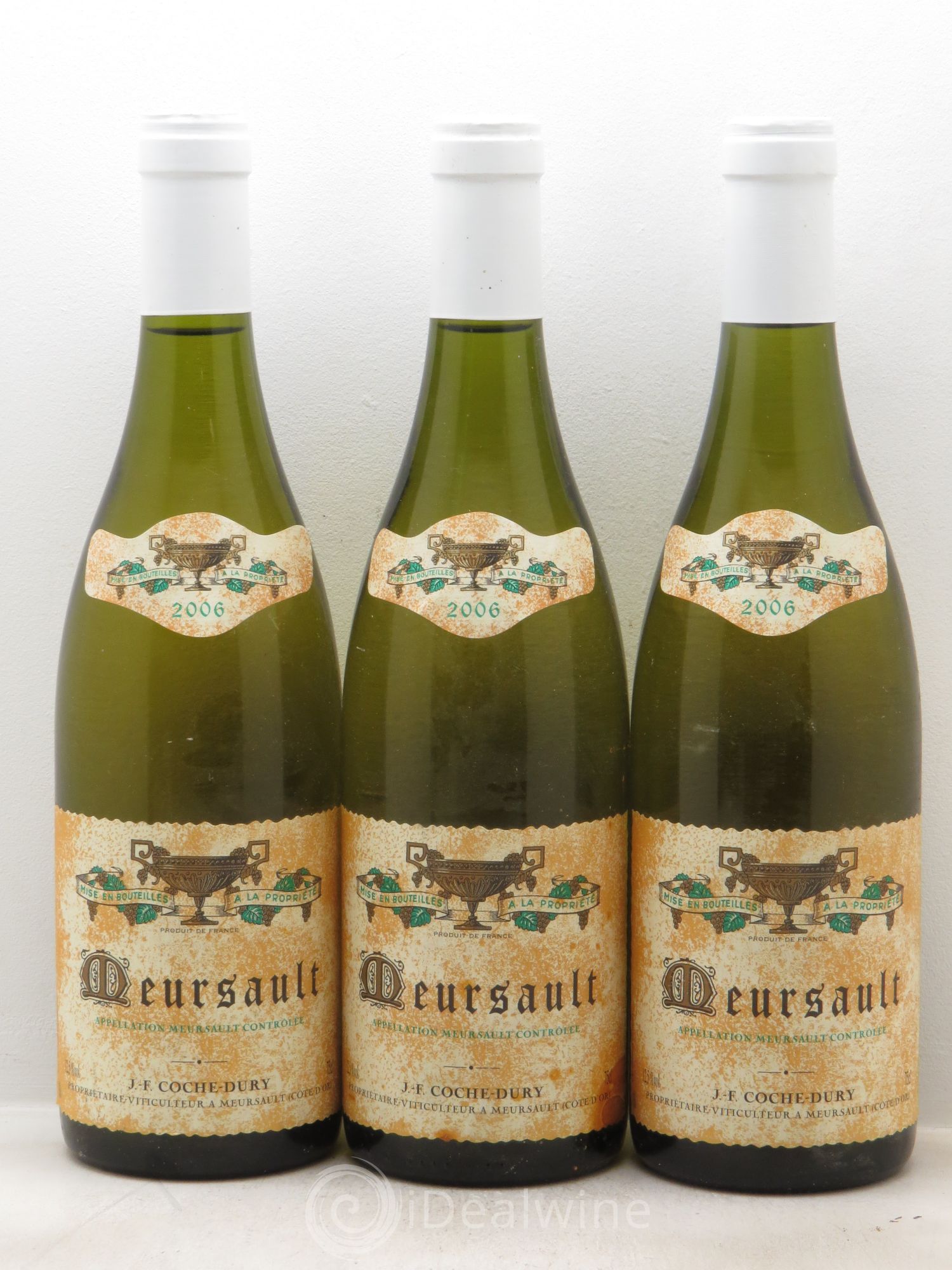 Meursault Coche Dury (Domaine) 2006 - Lot de 3 bouteilles - 0