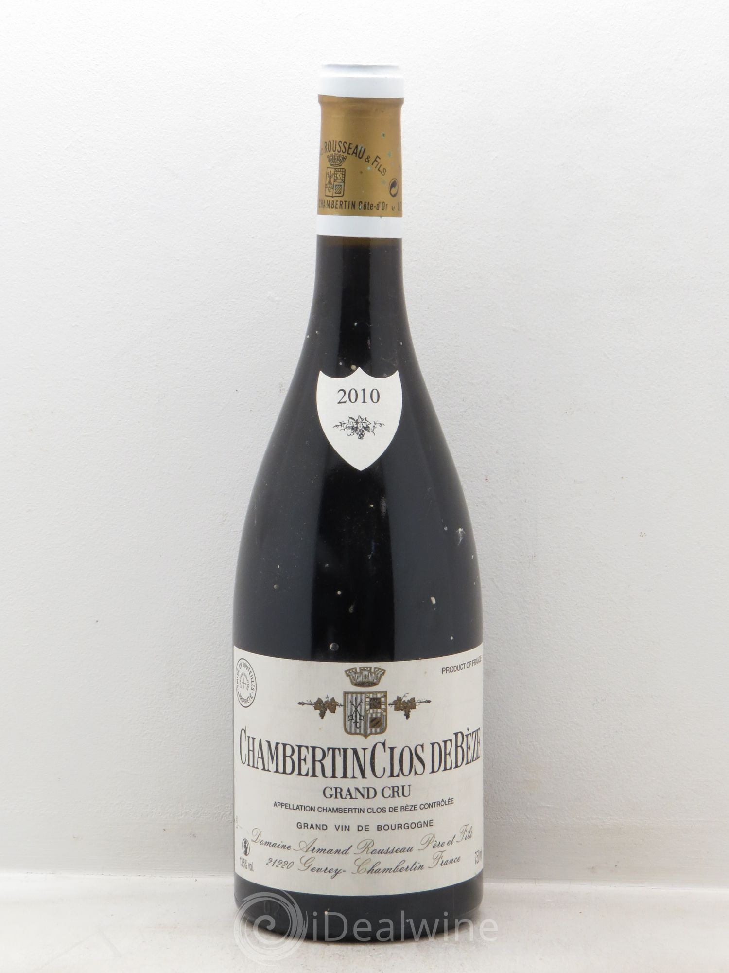 Chambertin Clos de Bèze Grand Cru Armand Rousseau (Domaine) 2010 - Lot de 1 bouteille - 0