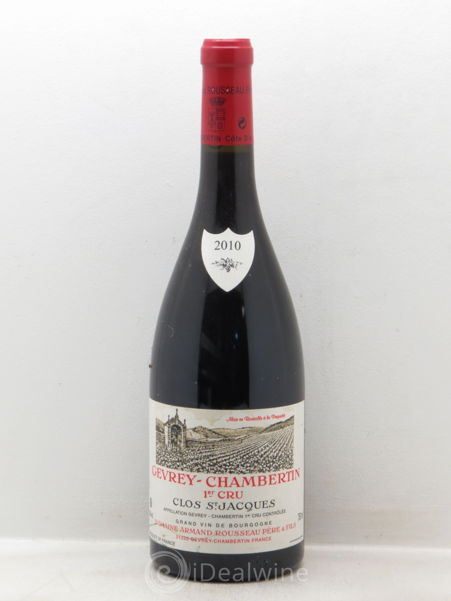 Gevrey-Chambertin 1er Cru Clos Saint-Jacques Armand Rousseau (Domaine) 2010 - Lot de 1 bouteille - 0