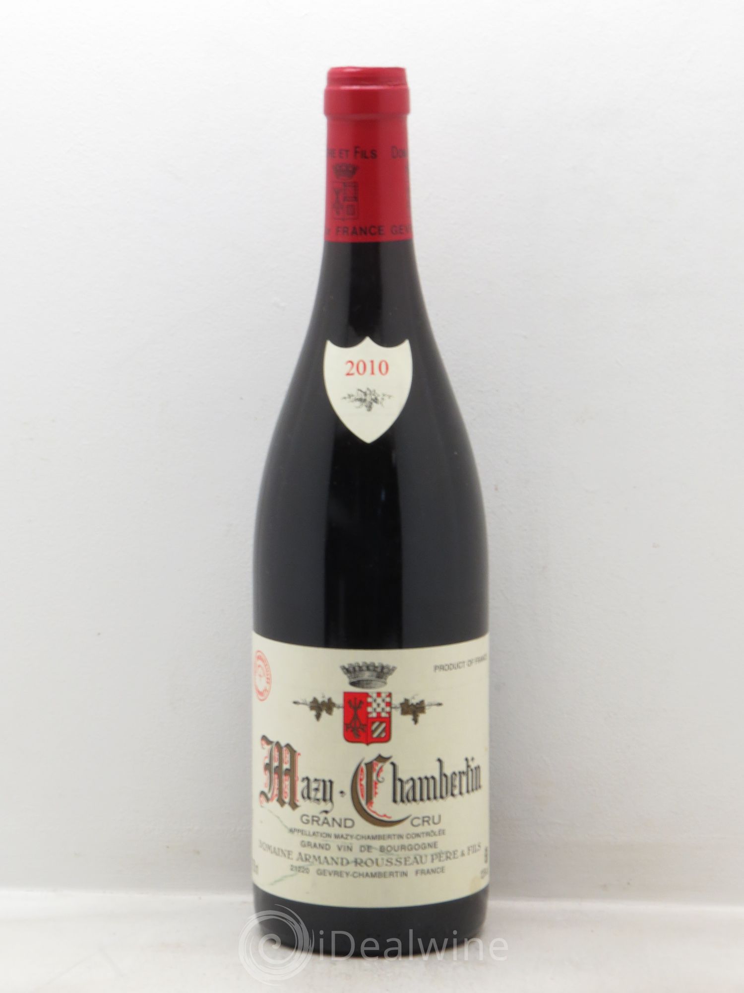 Mazis-Chambertin Grand Cru Armand Rousseau (Domaine) 2010 - Lot de 1 bouteille - 0