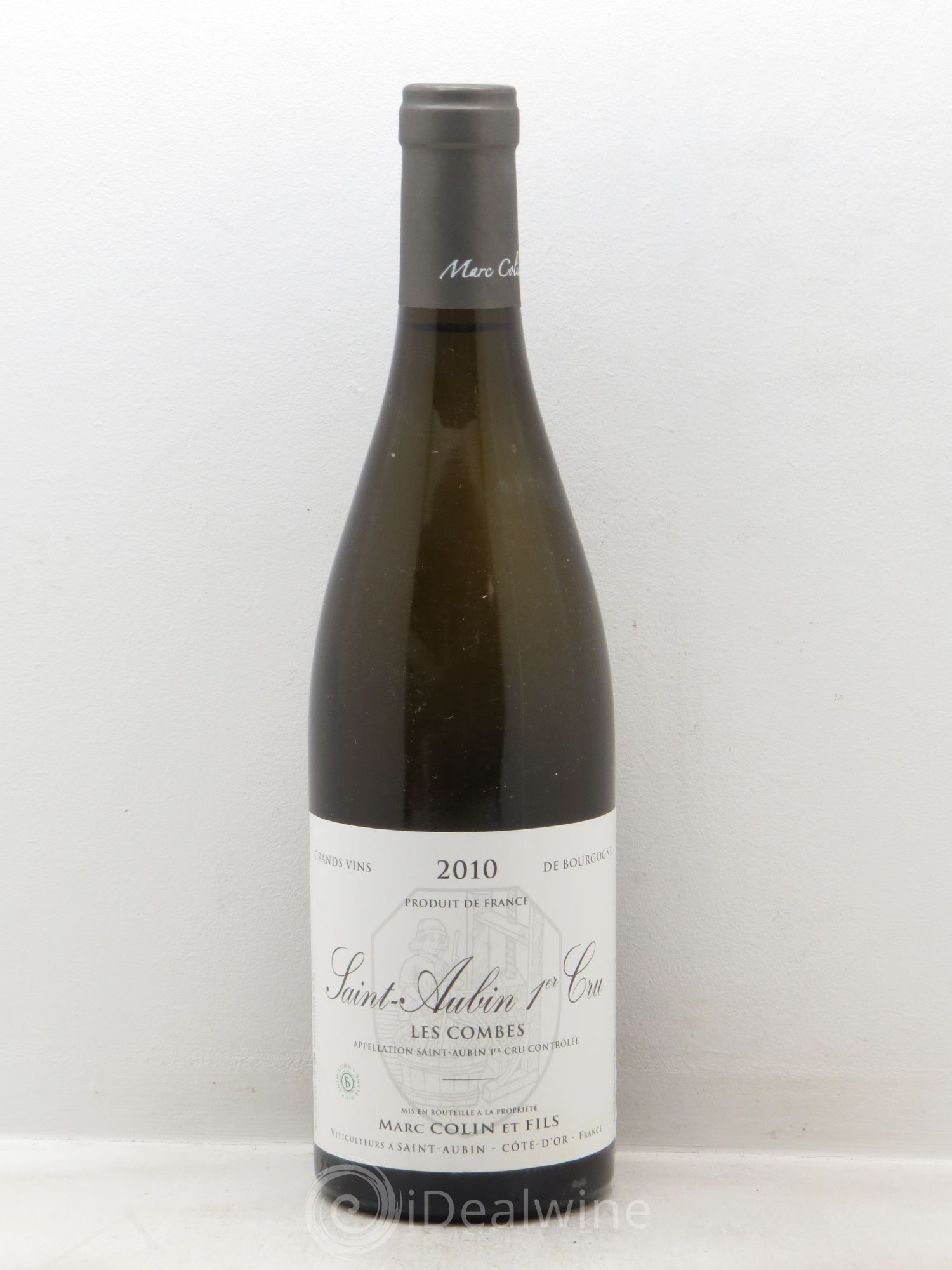 Saint-Aubin 1er Cru "les Combes" Marc Colin 2010 - Lot de 1 bouteille - 0